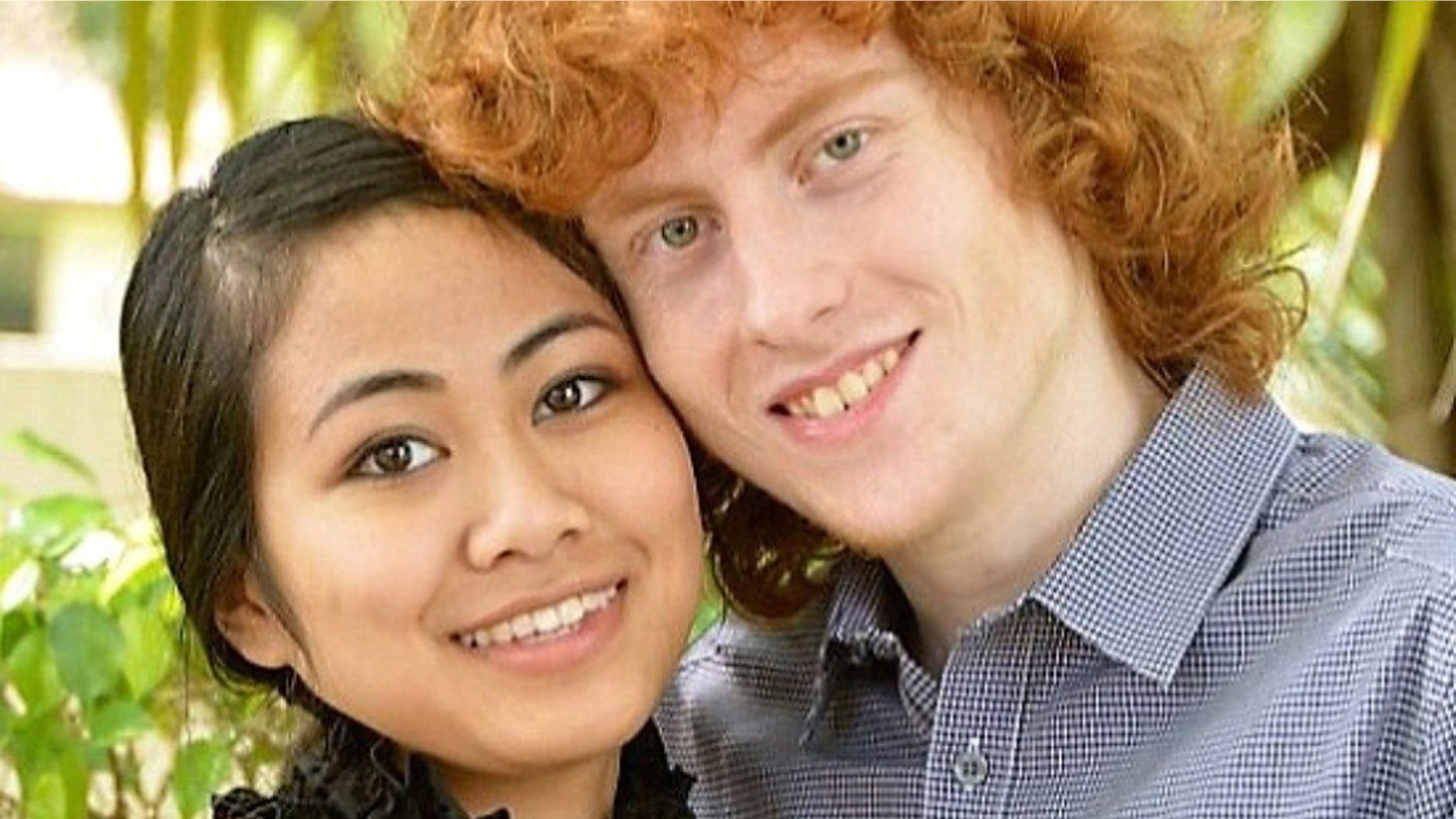 Melanie Eam, left, is facing life in prison after being found guilty of second-degree murder for stabbing her ex-boyfriend James Barry, right, to death in Florida after he broke up with her. (Facebook)