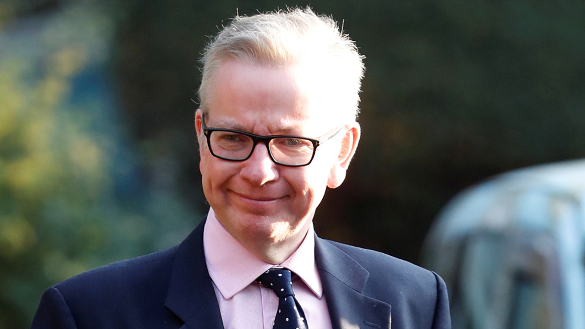 Britain's Secretary of State for Environment, Food and Rural Affairs Michael Gove, pictured here, fired back at Jeremy Corbyn of the Labour Party.