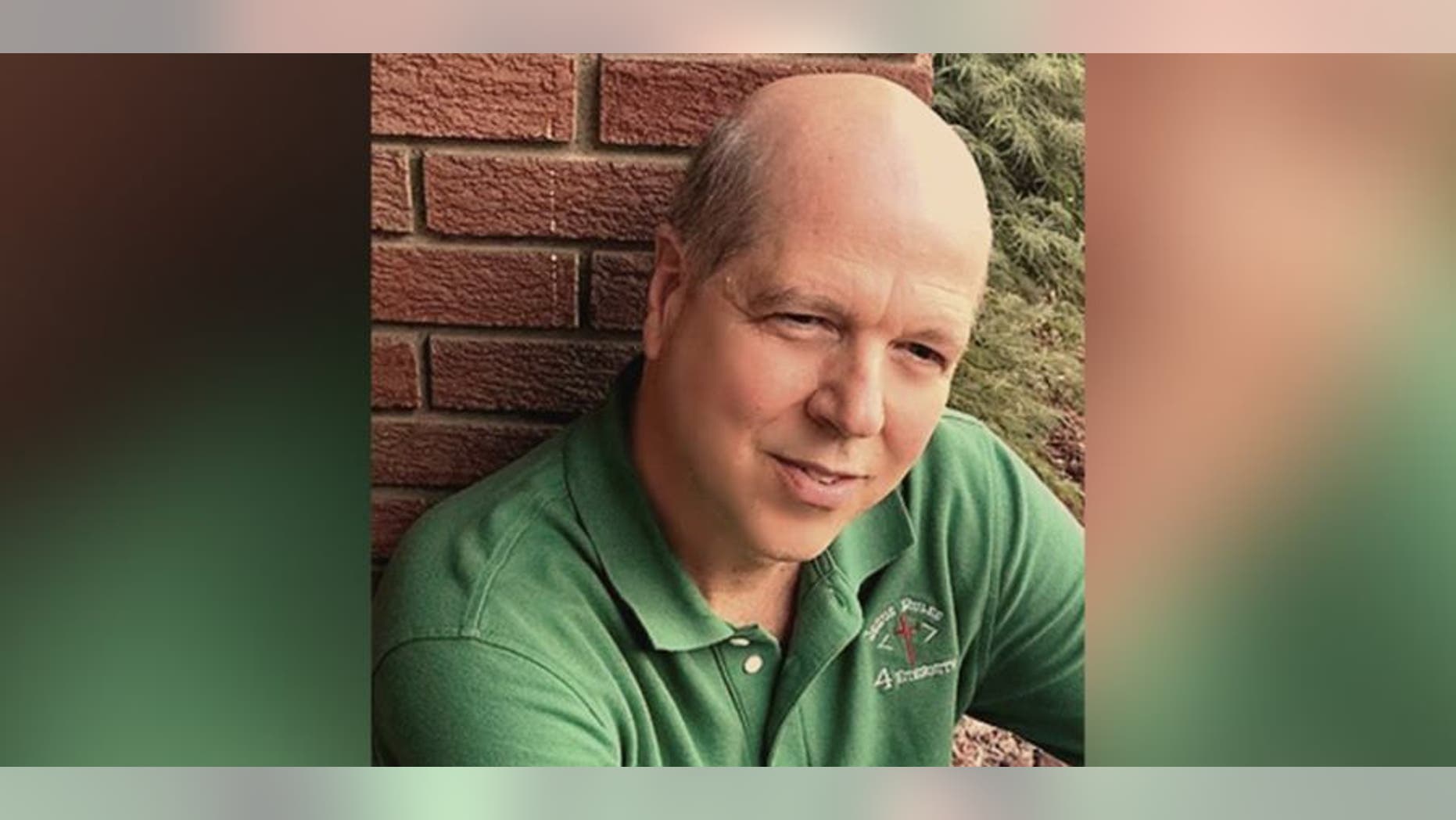 Rev. Dunn said he never lost hope that his sight would return after losing it 14 years ago.