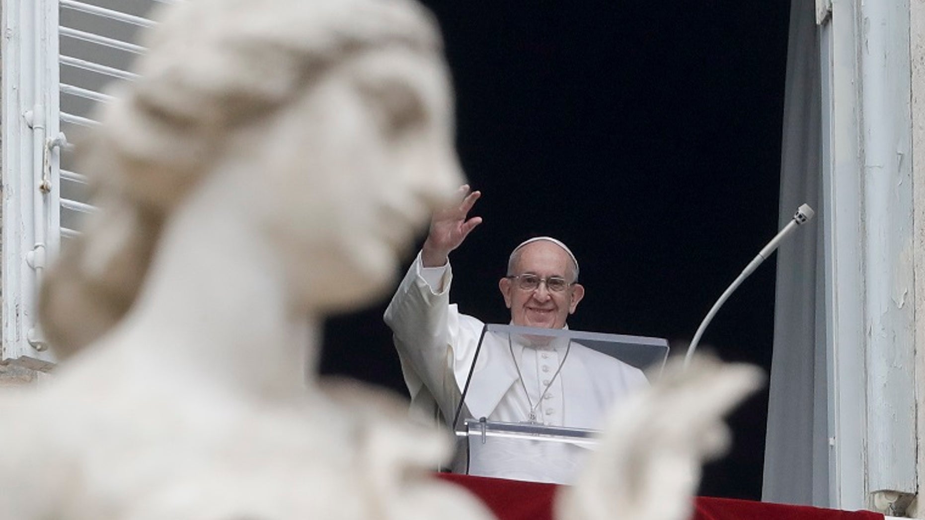 Pope Francis said Wednesday that fear of migration is "making us crazy" as he began a trip to Central America amid a standoff over President Donald Trump's promised wall at the U.S.-Mexico border and a new caravan of migrants heading north.<br>