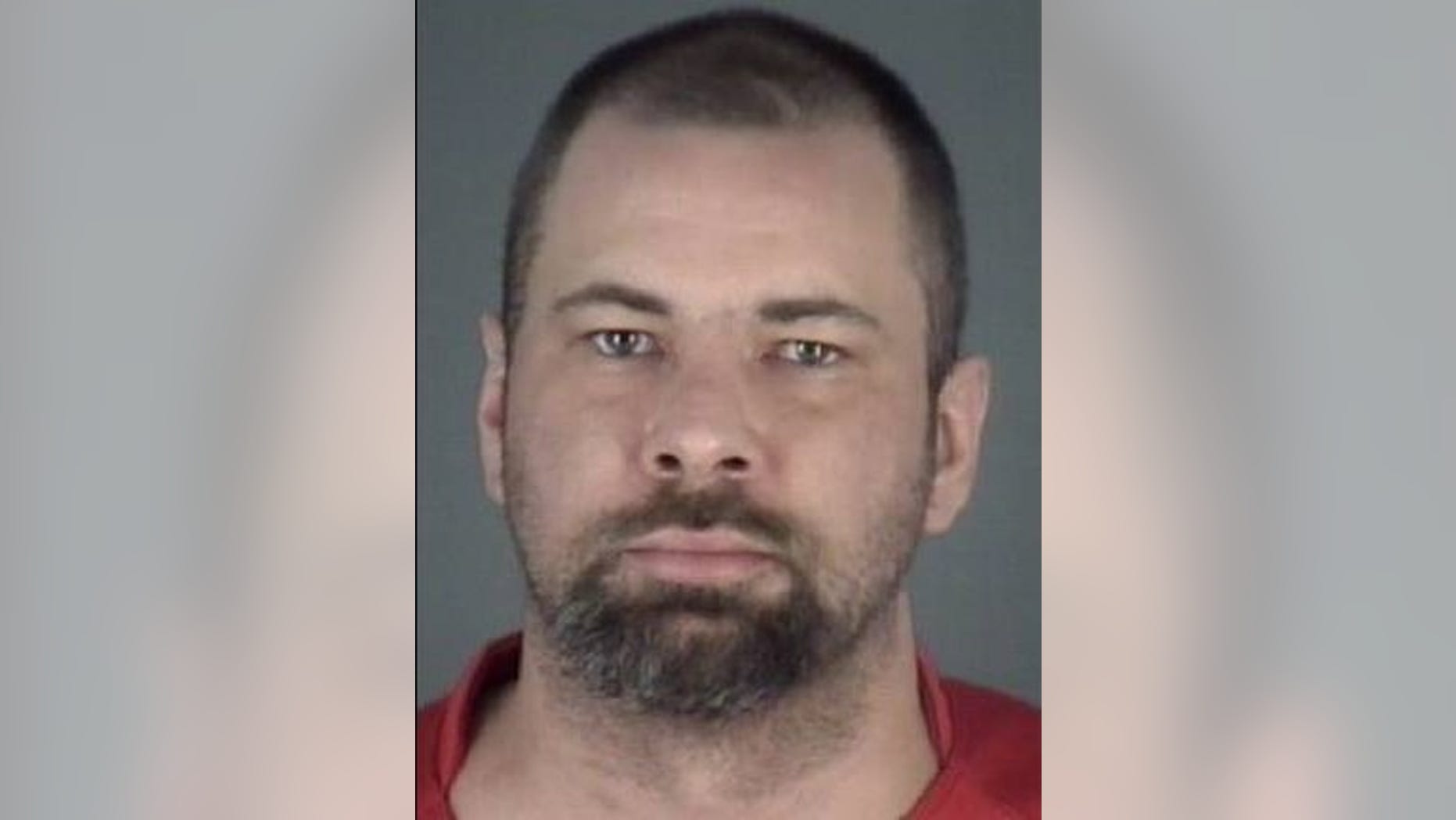 Robert Houston, 33, was arrested for allegedly attacking his father with a pizza.