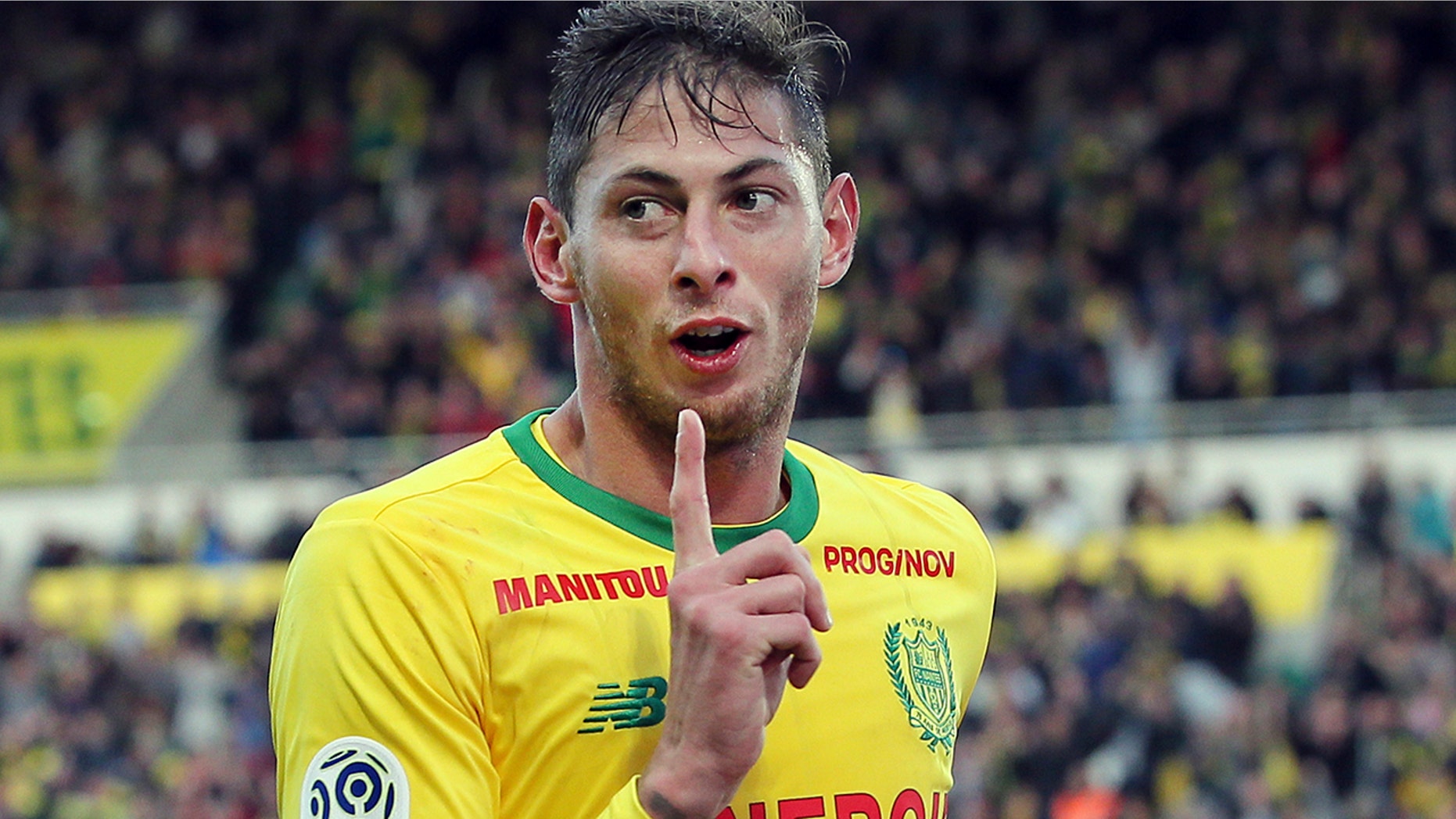 The French civil aviation authority says Emiliano Sala was aboard a small passenger plane that went missing off the coast of the island of Guernsey.