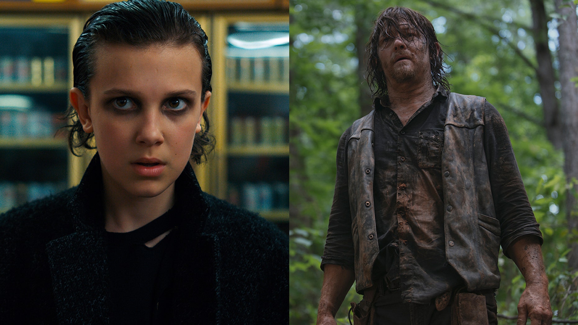 Stranger Things And The Walking Dead Named Most In Demand Shows In 1600