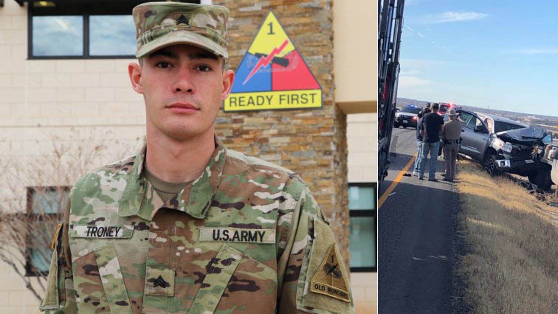Sgt. Troney was on his way home to Mississippi when he witnessed a car accident that left Jeff Udger severely injured.