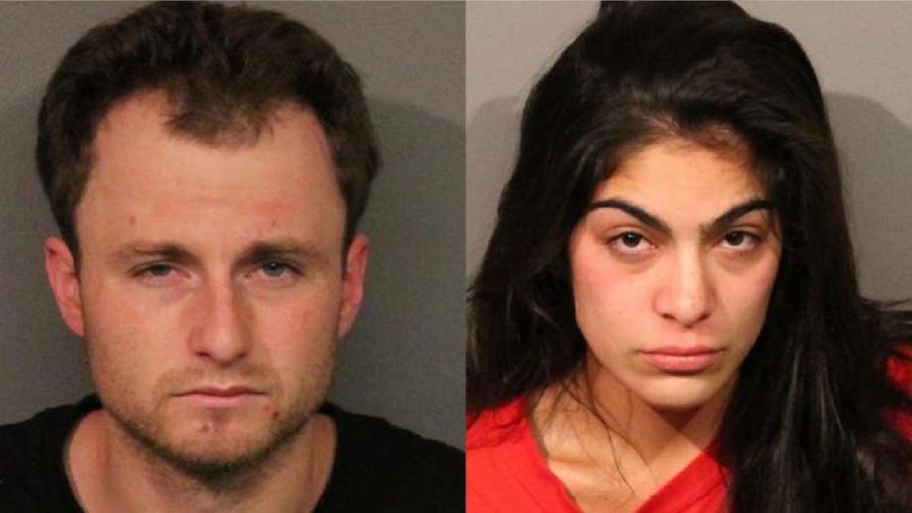 Brandon Smith, 25, and Elizabeth Almand, 23, are robbery and other charges after an incident in Loomis, Calif., authorities say.