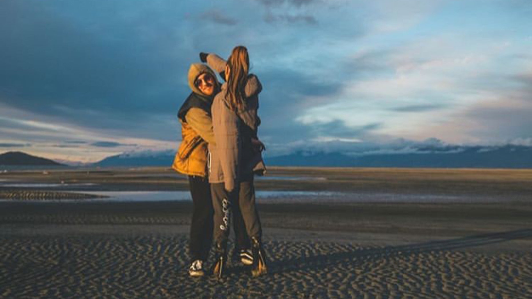 Ariana Grande shared this picture on Instagram Saturday to remember her late boyfriend, Mac Miller, on what would have been his 27th birthday.