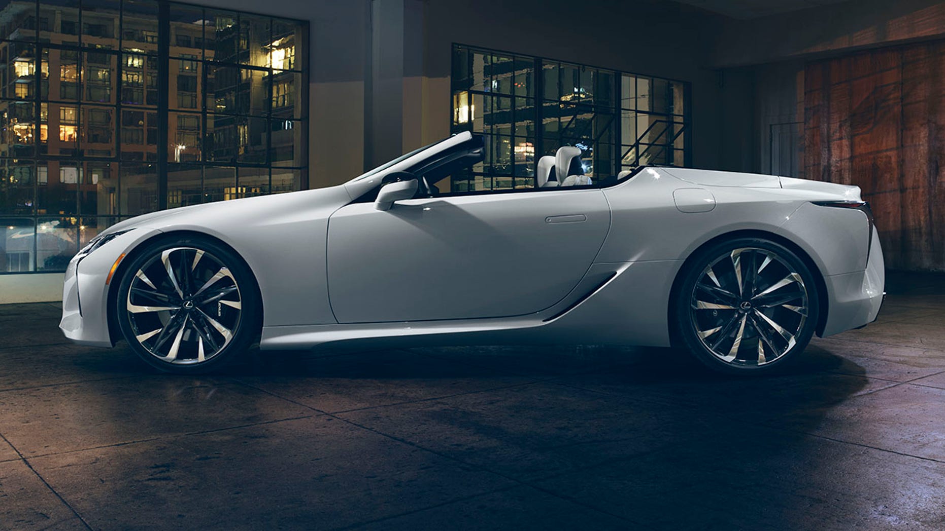 The Lexus LC Convertible Concept is a stunning way to get some sun