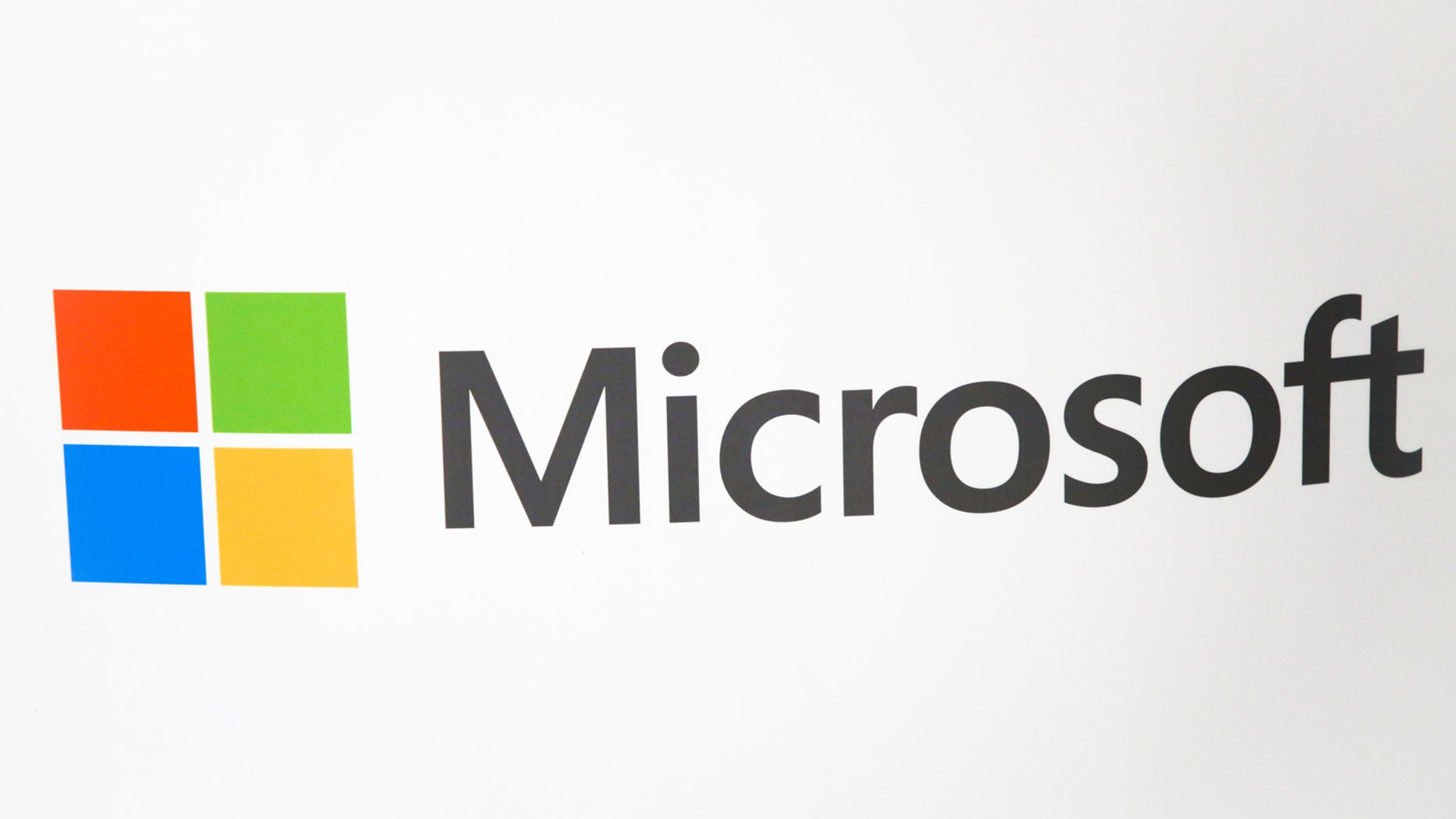 Microsoft logo at 4. European Cybersecurity Forum CYBERSEC 2018 in Krakow, Poland on 8 October, 2018. (Photo by Beata Zawrzel/NurPhoto via Getty Images)