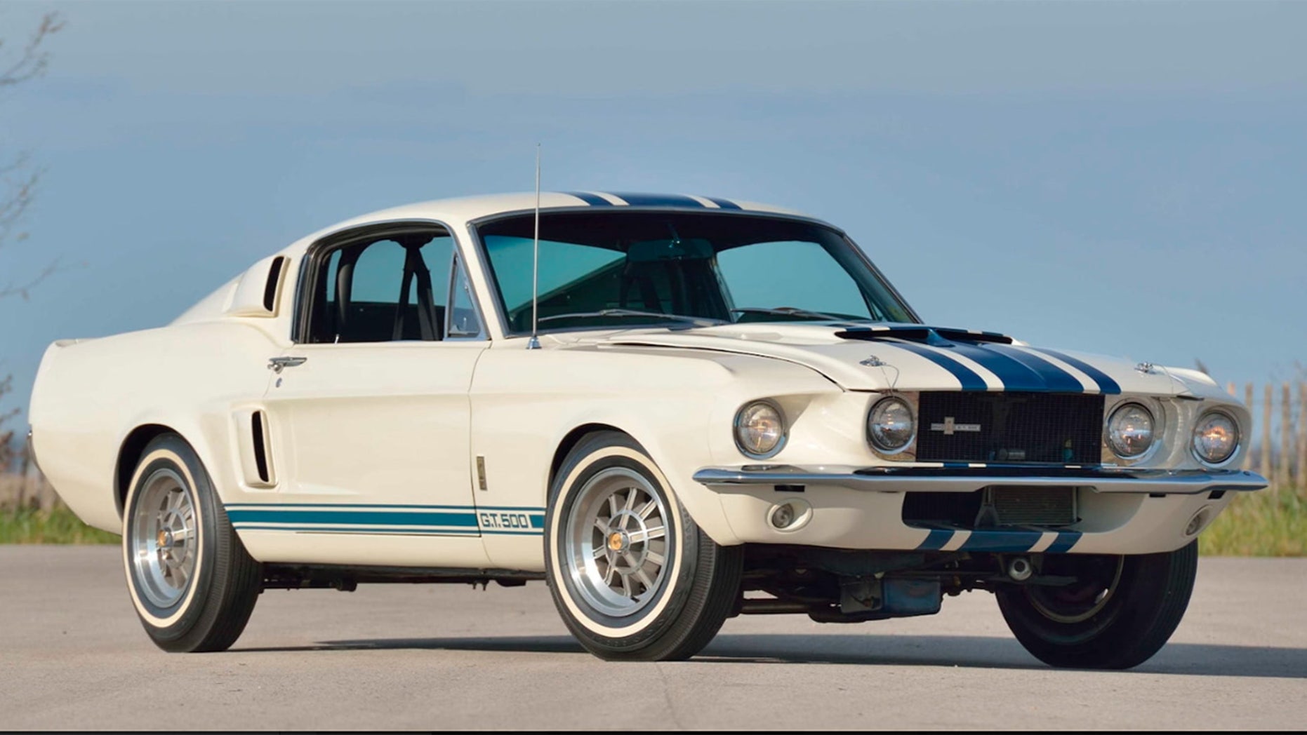 Unique 1967 Ford Mustang Shelby GT500 Super Snake sold at auction for record $2.2 million