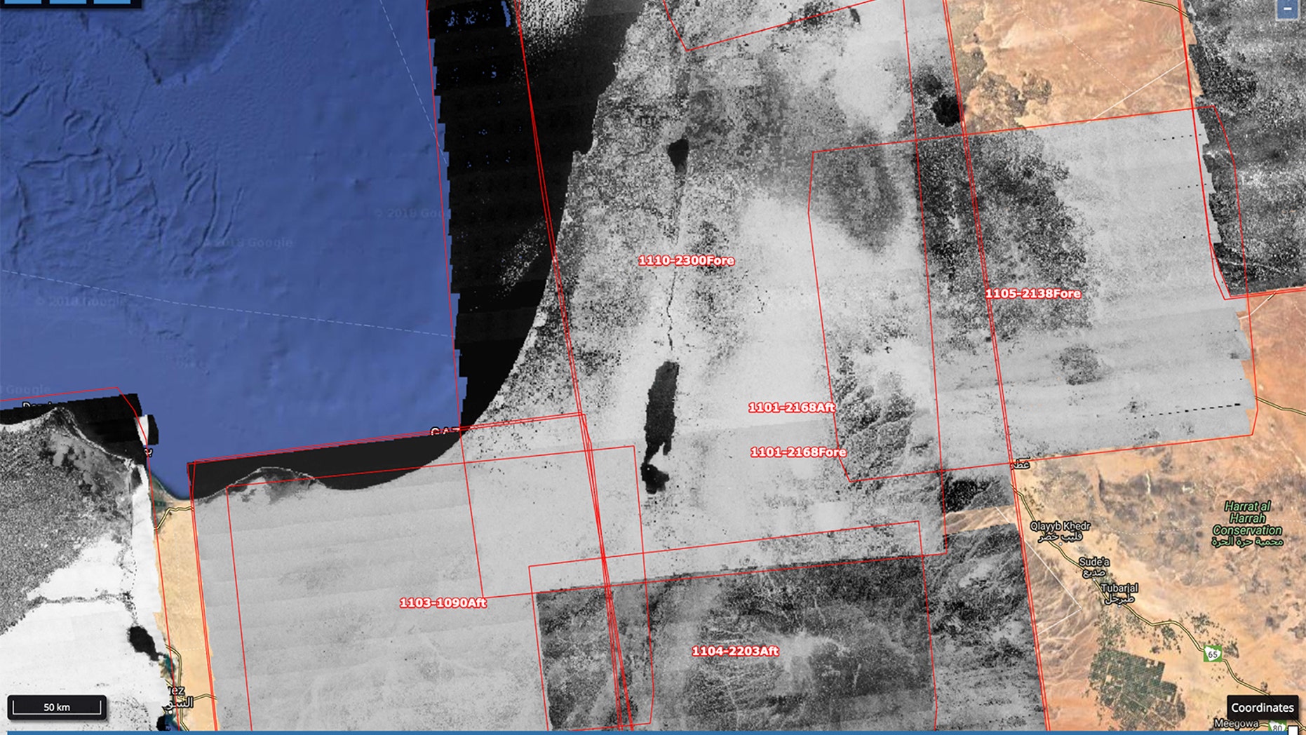 By mapping historical spy-satellite images to recent aerial photos, researchers can find historical sites that vanished decades ago.