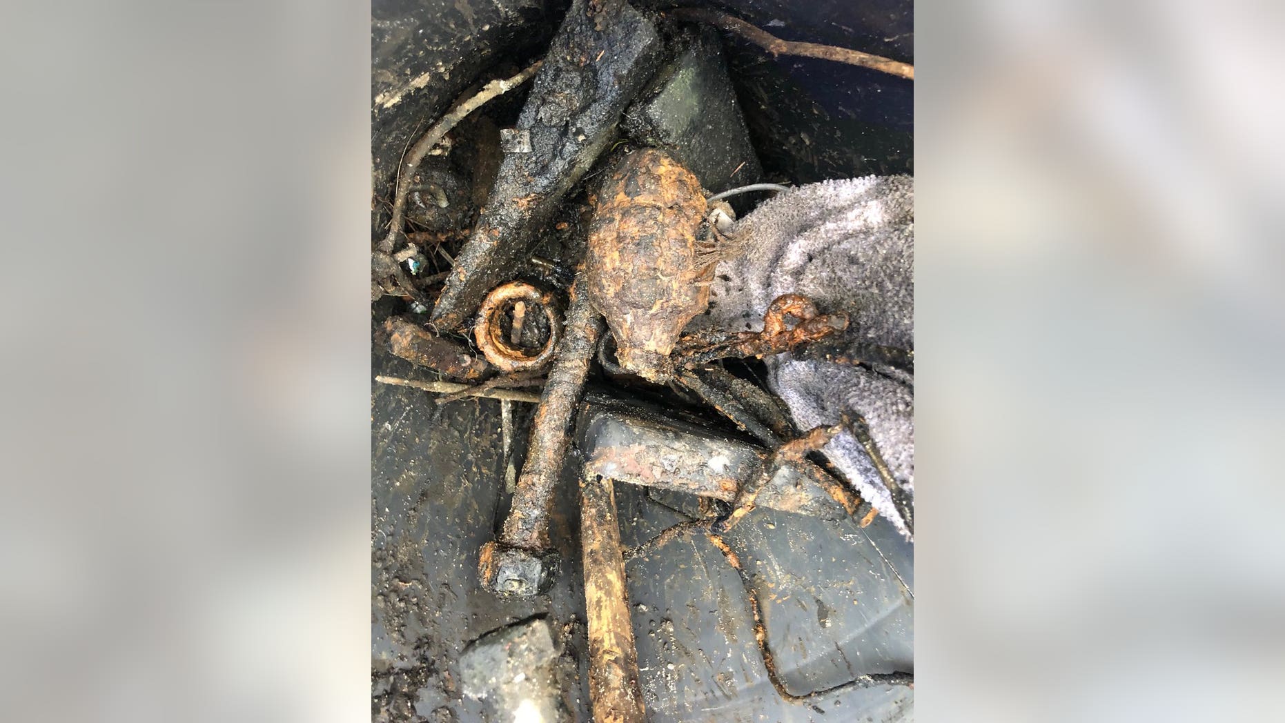 Man finds ‘authentic WWII hand grenade’ while magnet fishing in Florida: police