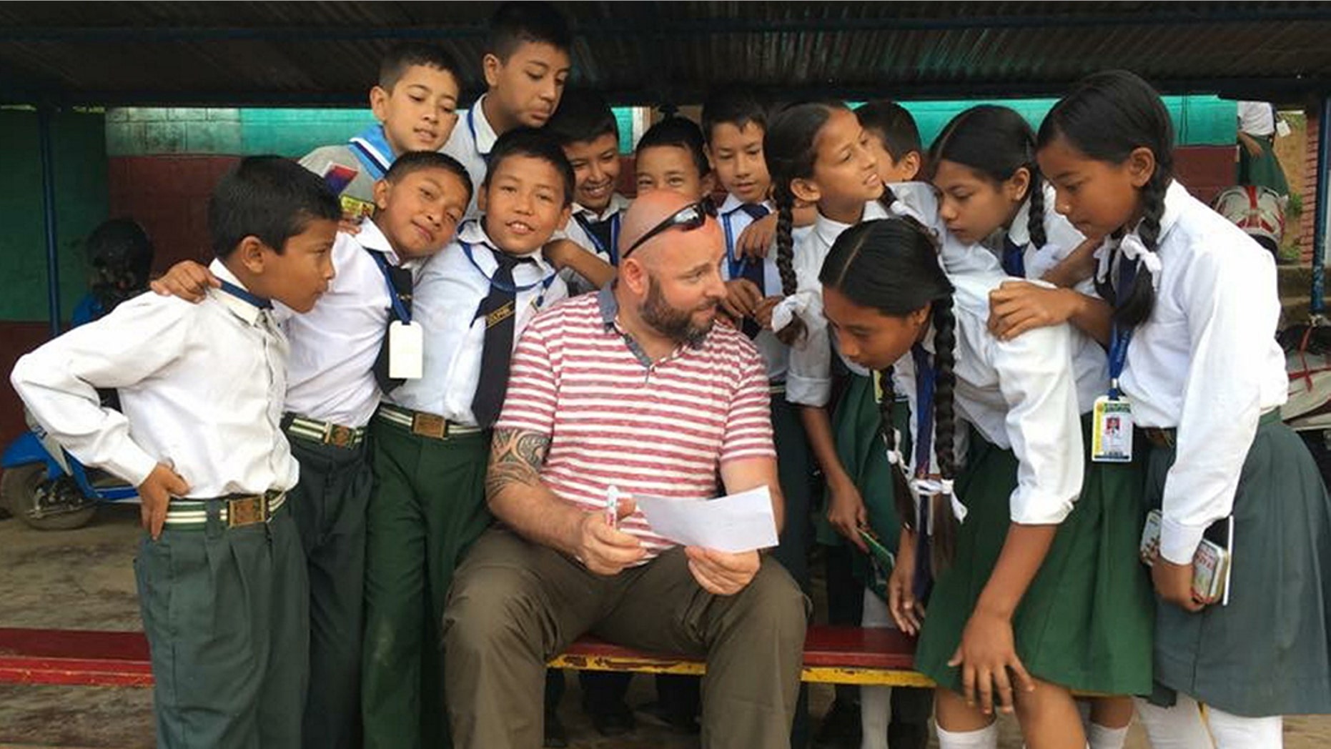Keith Poultney was teaching English in Nepal when he was bitten by a tick, which spread a rare infection throughout his body leaving him with memory loss and fatigue.