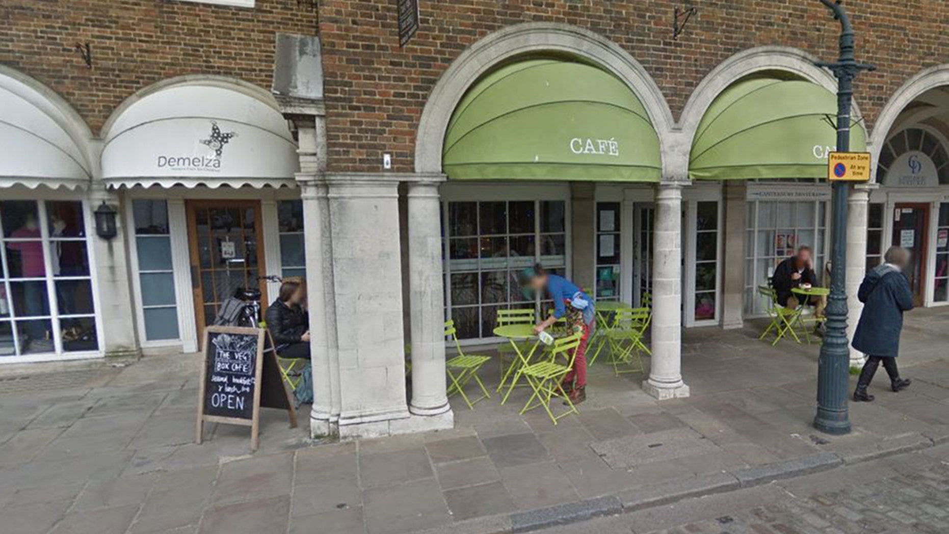 The customer allegedly claimed the incident "ruined" her lunch.