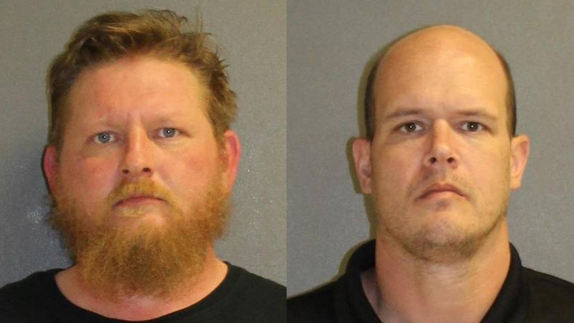 Lafe Best, 37, (left) and Benjamin Worster, 39, (right) wanted a 3 year old girl to marry her and rape.