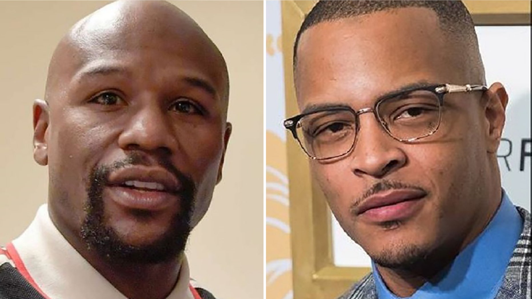 Floyd Mayweather, left, was slammed by rapper T.I. on Thursday for not participating in a boycott against Gucci.