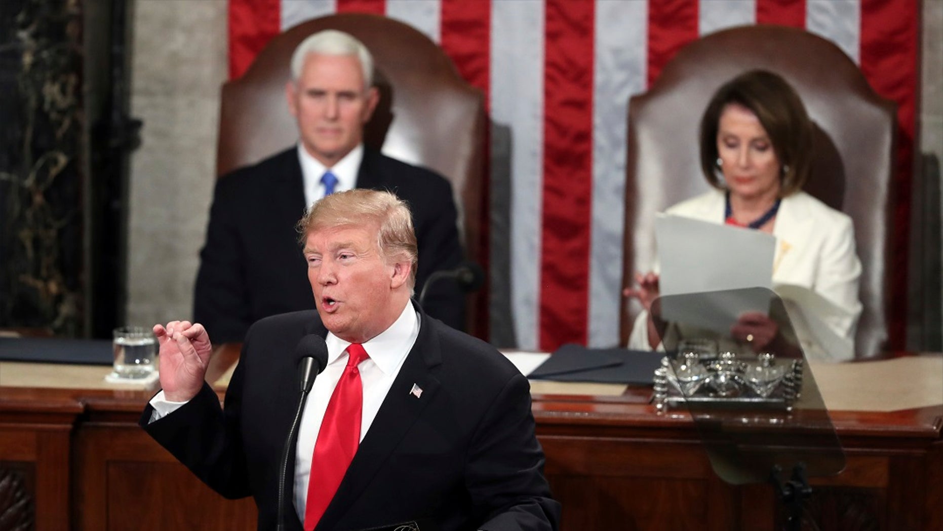 Social media offers theories on what Pelosi read during State of the Union