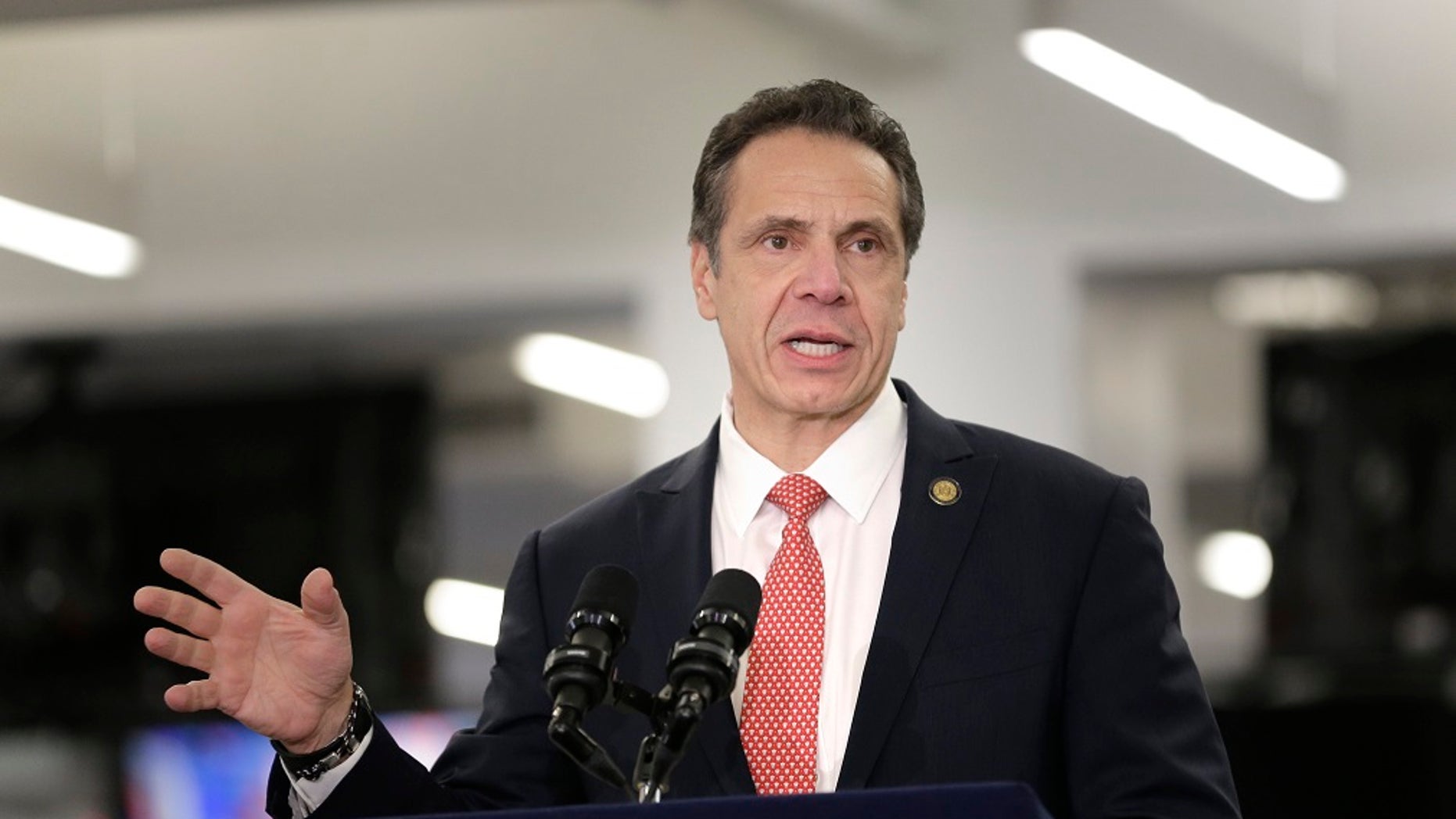 New York Governor Andrew Cuomo vetoed a bill that would have left lottery winners incognito, but a group of recent winners discovered a loophole and decided to form an LLC to remain anonymous. (AP Photo / Seth Wenig)