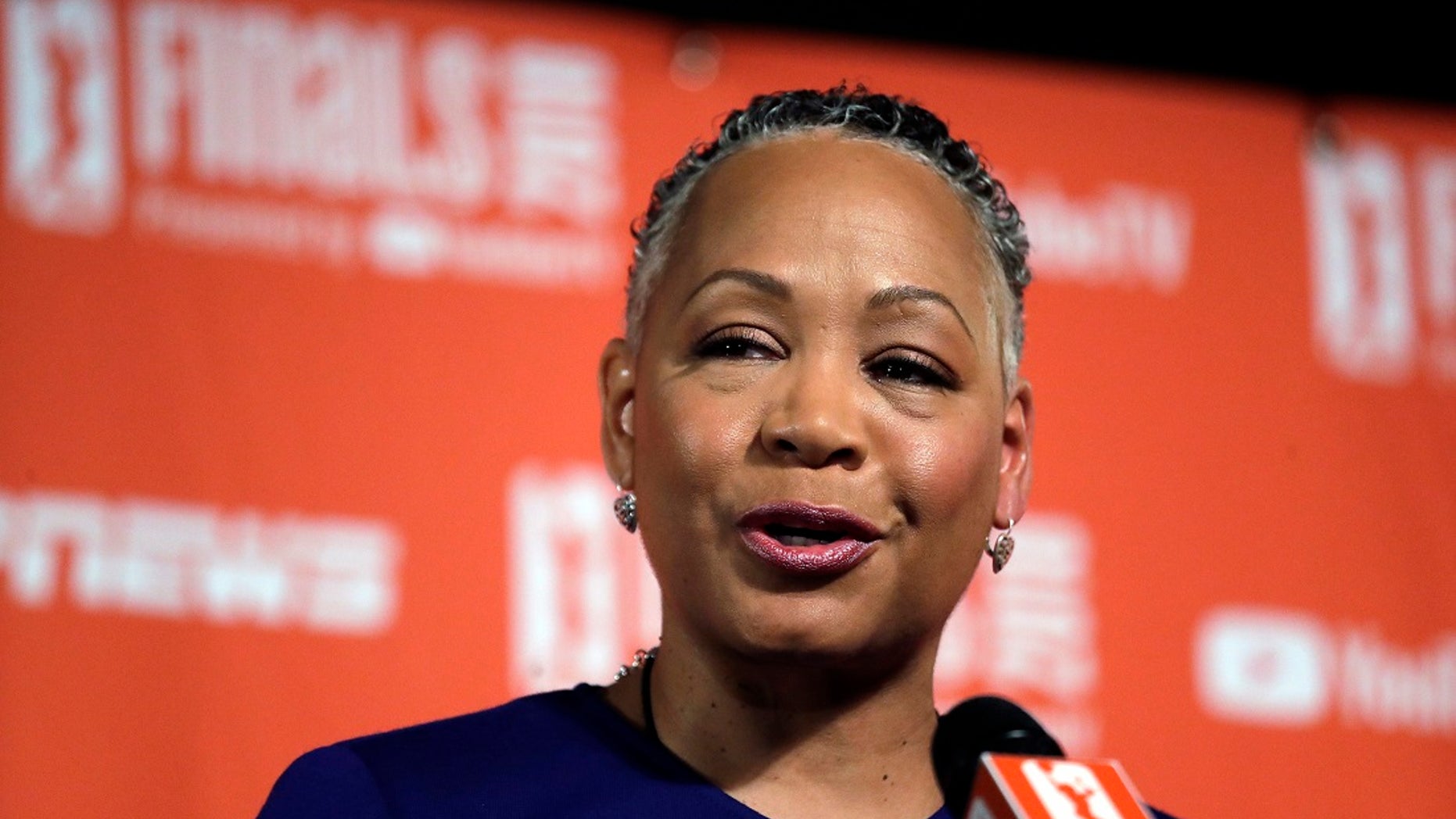 Lisa Borders resigned as President and CEO of Time & # 39; s Up, a Gender Equality Initiative founded in 2018 in response to allegations of sexual misconduct in Hollywood . (AP Photo / Elaine Thompson, File)