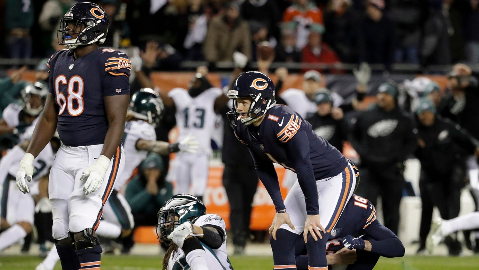 NFL's Chicago Bears to cut 'doubledoink' kicker Cody Parkey reports