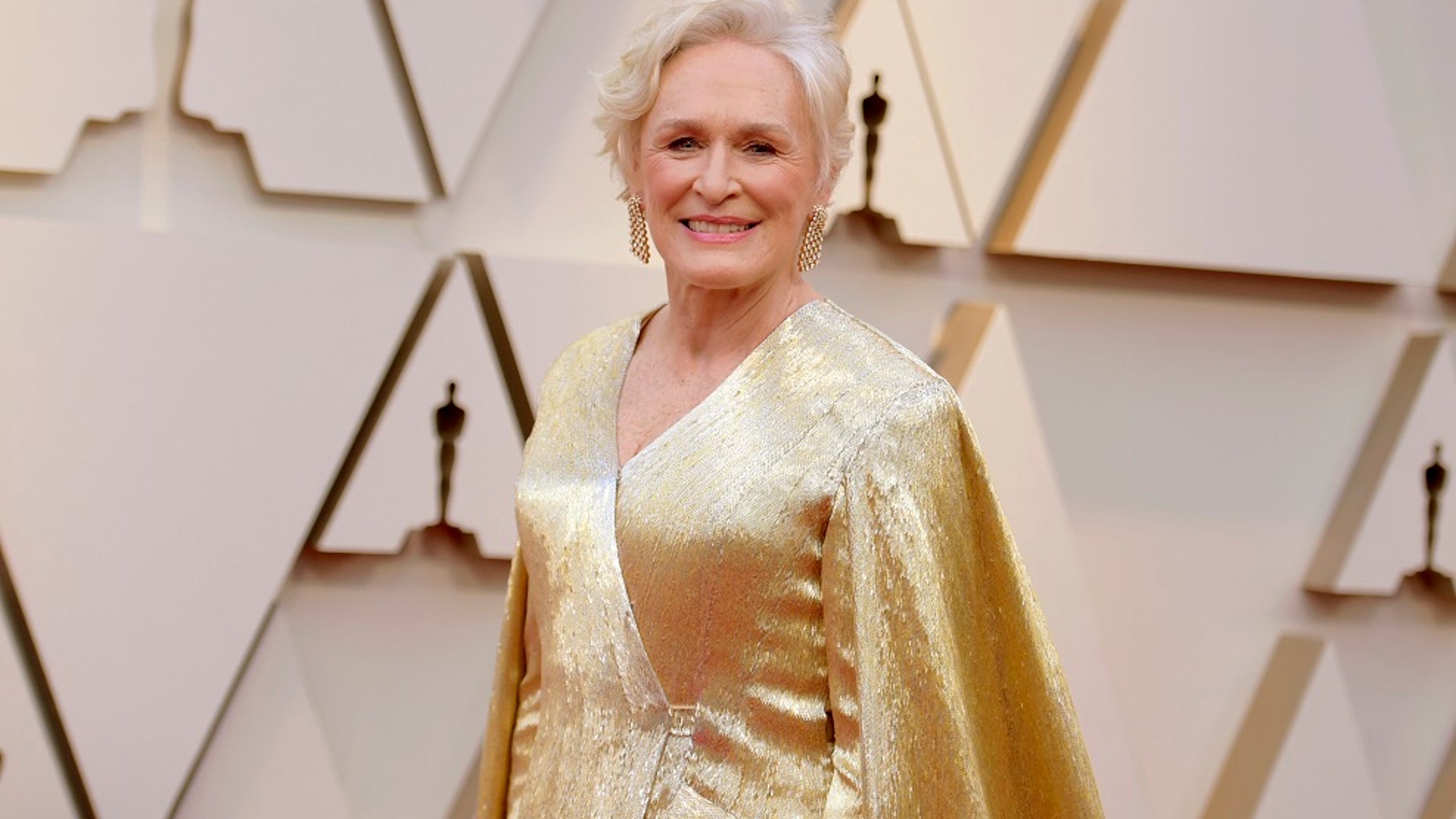 Glenn Close arrives at the Oscars on Sunday, Feb. 24, 2019, at the Dolby Theatre in Los Angeles. (Photo by Richard Shotwell/Invision/AP)