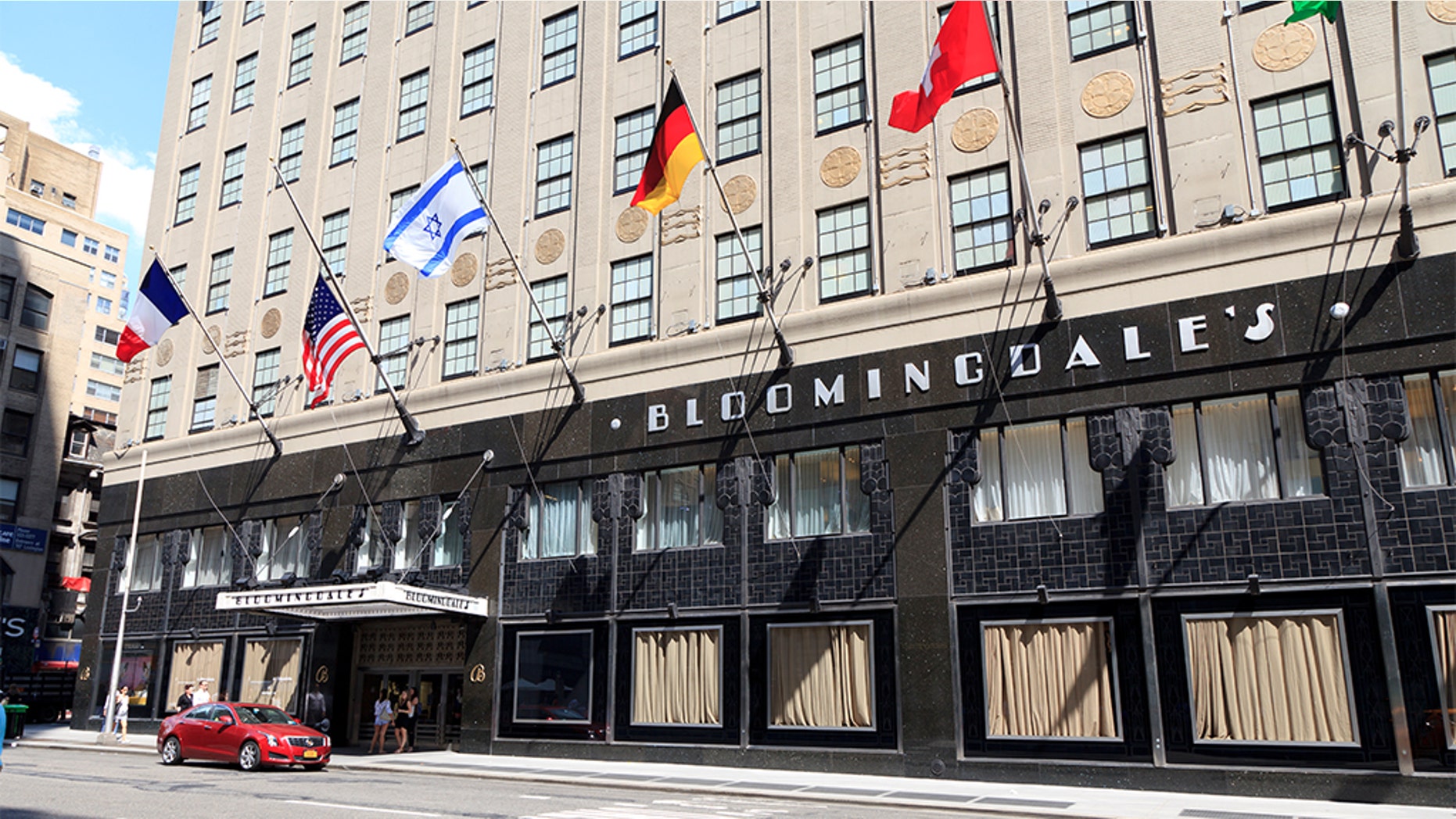 A "fake news" shirt being sold by Bloomingdale's has been removed from the store's selling floor.
