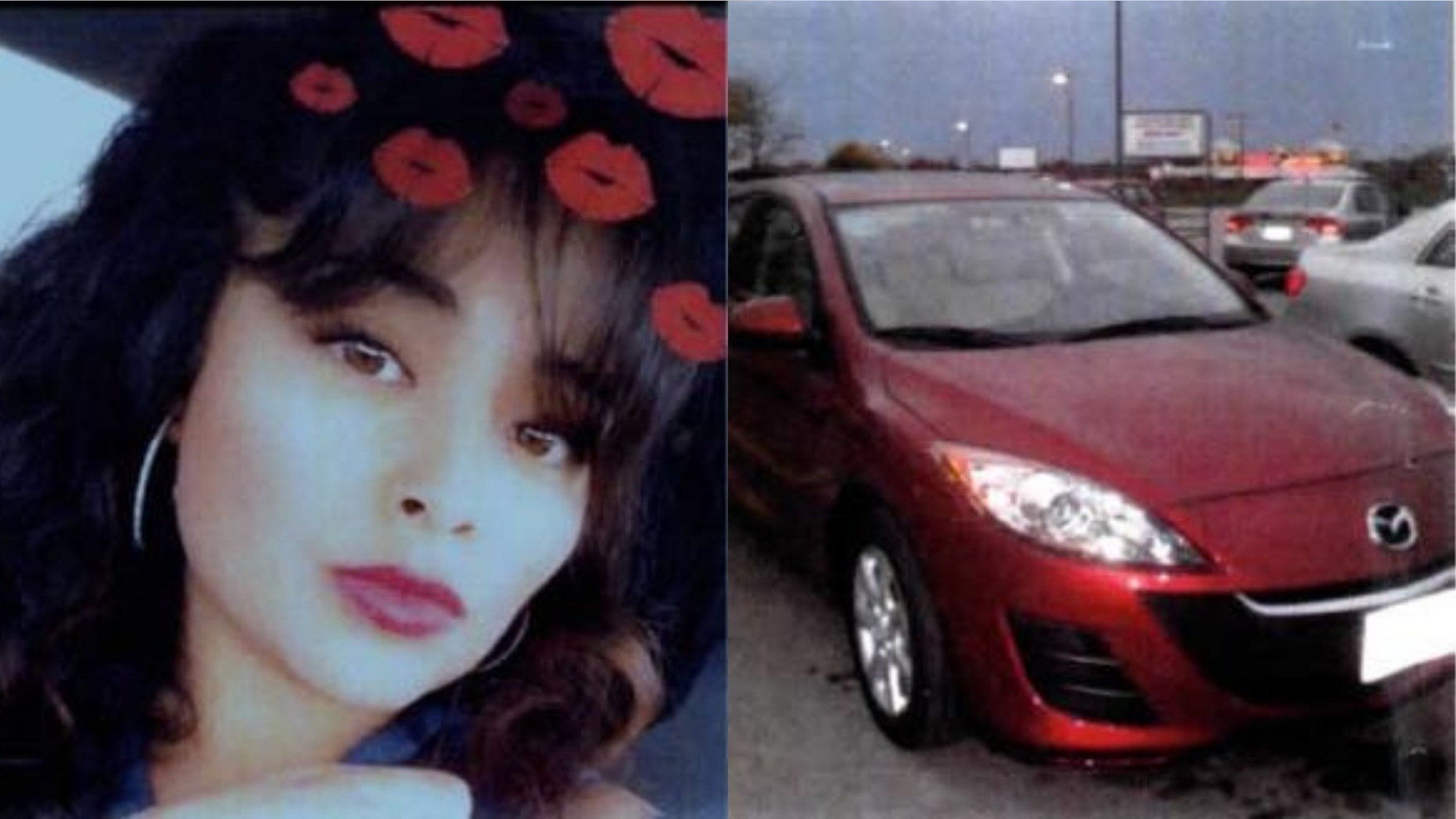 Brenda Lizbeth Montanez was last seen driving in her maroon 2011 Mazda on Jan. 27.