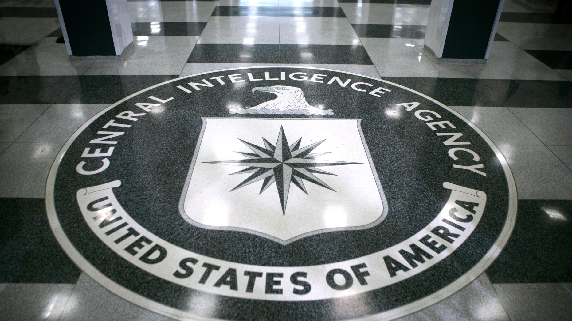 A seal inside the CIA headquarters in McLean, Virginia. File photo from 3/3/2005. (Photo by Brooks Kraft LLC/Corbis via Getty Images)