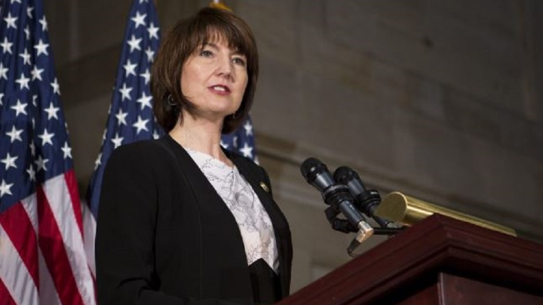 Rep. Cathy McMorris Rodgers, R-Wash., raised concerns Thursday about possible unintended consequences of a national emergency declaration by President Trump. (Rodgers website)