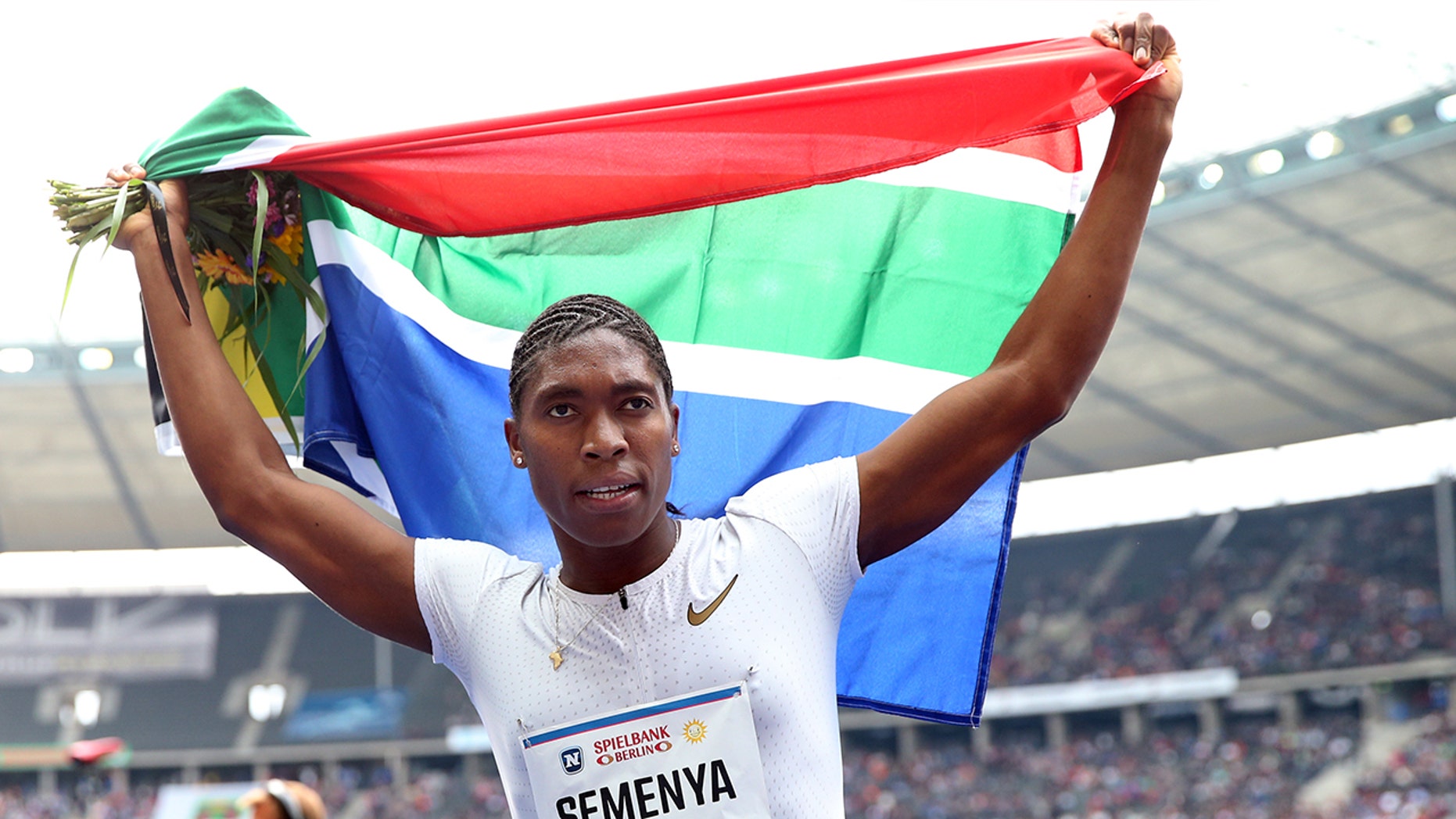 The International Association of Athletics Federations has denied that a new ruling will label South African Olympic medalist Caster Semenya, and other hyperandrogenic athletes, as "biologically male"