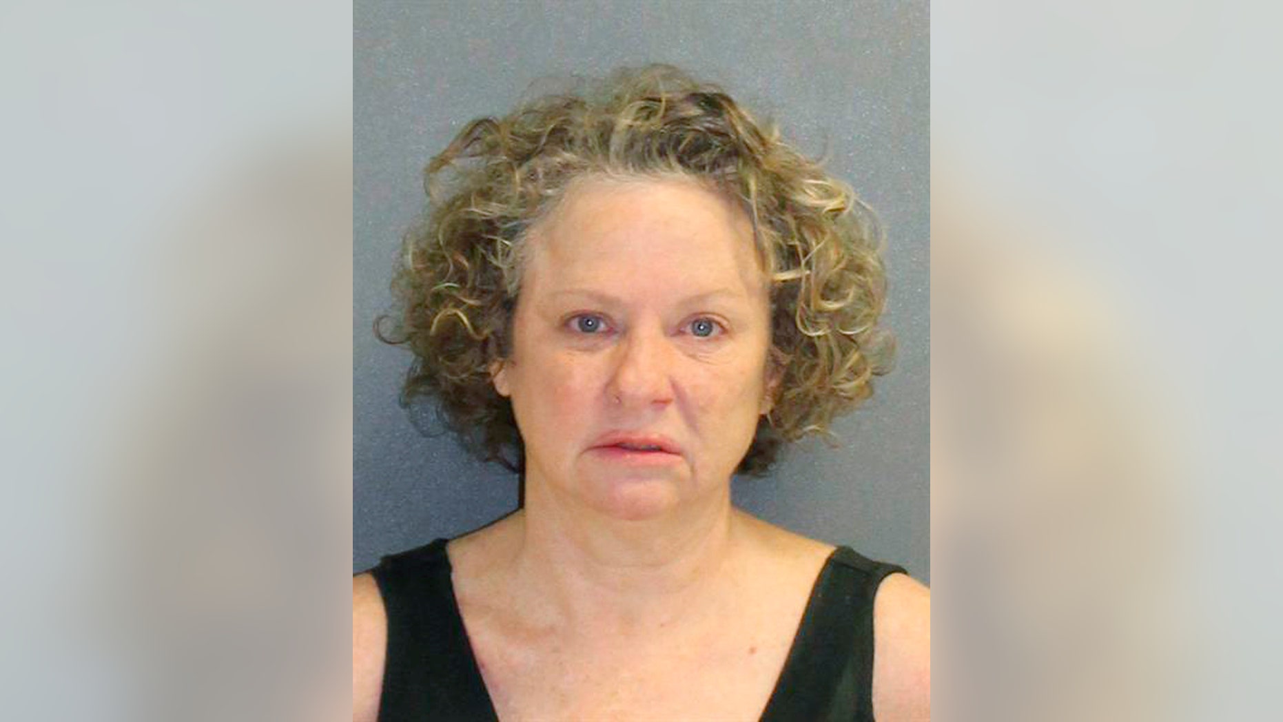 This Friday Feb. 8, 2019, booking photo made available by the Volusia County, Fla., Sheriff's Office, shows Julie Andrews, who was stopped by a deputy on suspicion of drunk driving. The deputy who is black said Andrews would have the Ku Klux Klan burn crosses on his property. The arrest report says Edwards smelled of alcohol, had slurred speech and was unsteady on her feet. (Volusia County Sheriff's Office via AP)