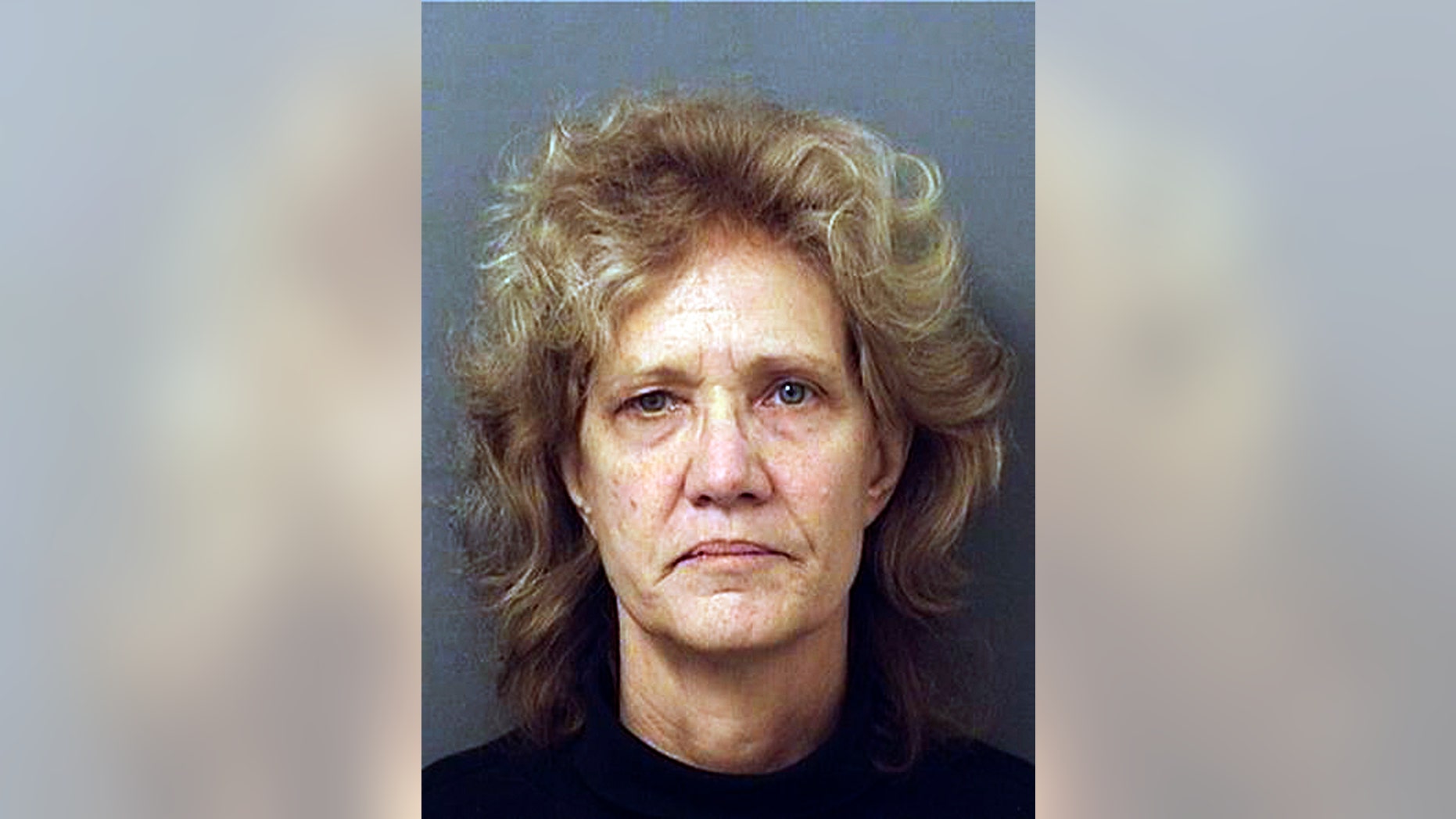 This undated photo provided by the Palm Beach County Sheriff's Office shows Amy Elizabeth Fleming, 60, of Dania, Fla. Fleming, who moved to Florida from the Las Vegas area a year after her 3-year-old mysteriously vanished more than 30 years ago, has been arrested on a warrant charging her with killing the boy, authorities said Monday, Feb. 11, 2019. (Palm Beach County Detention Center/Palm Beach County Sheriff's Office via AP)
