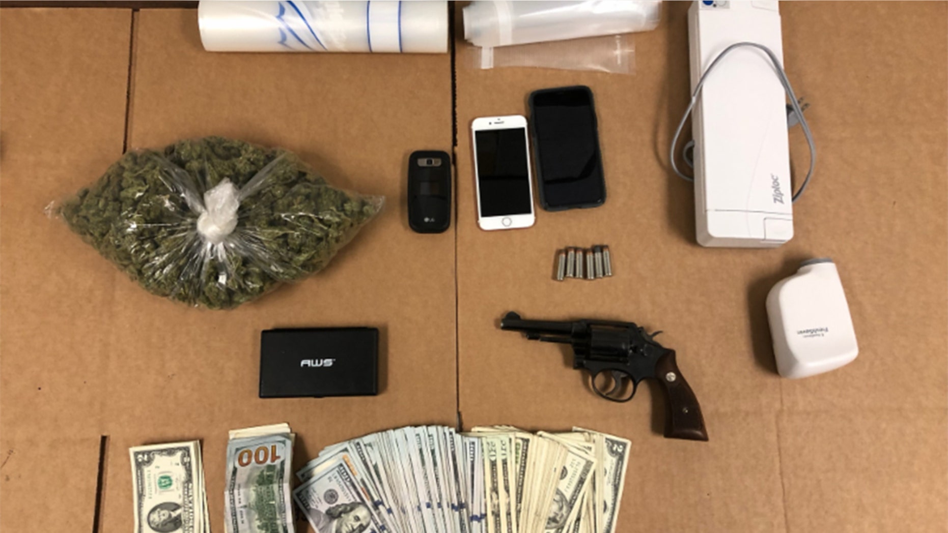 Maryland authorities located a car early Tuesday morning and found more than just a person sleeping inside, police said.