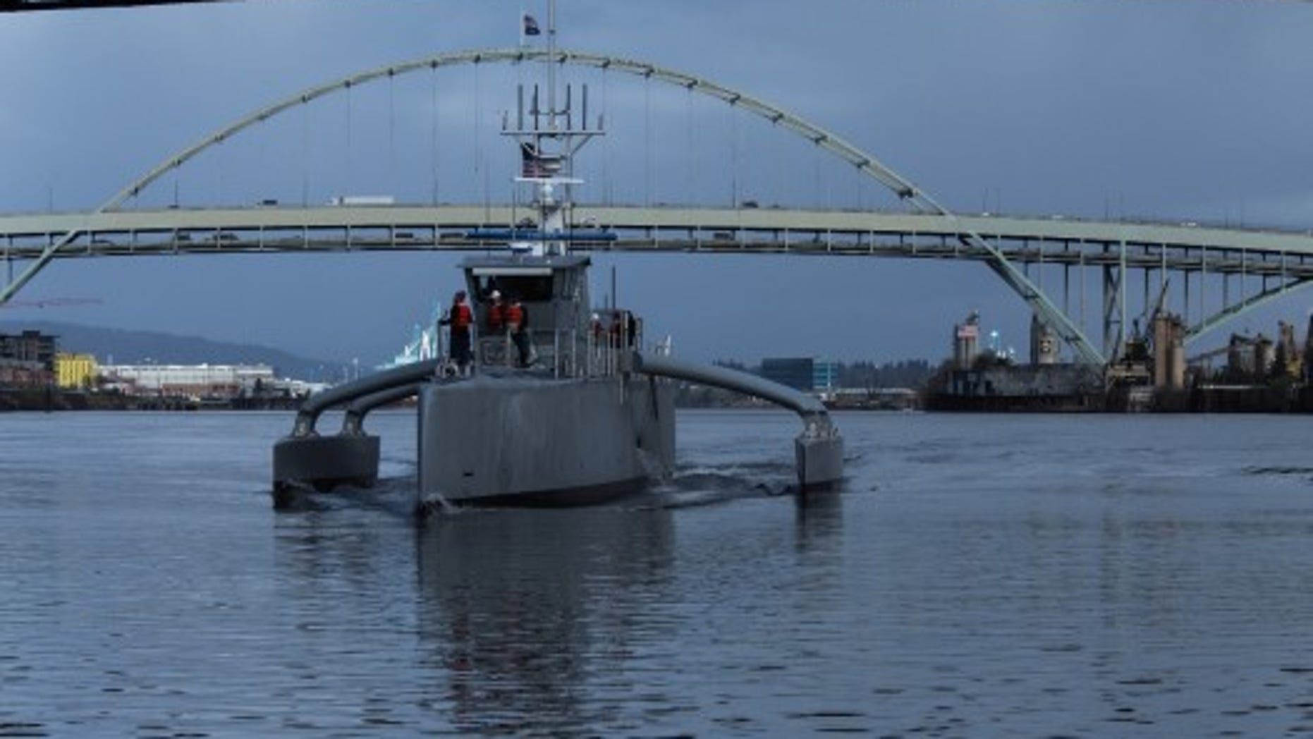 Navy builds two new large surface attack drone ships