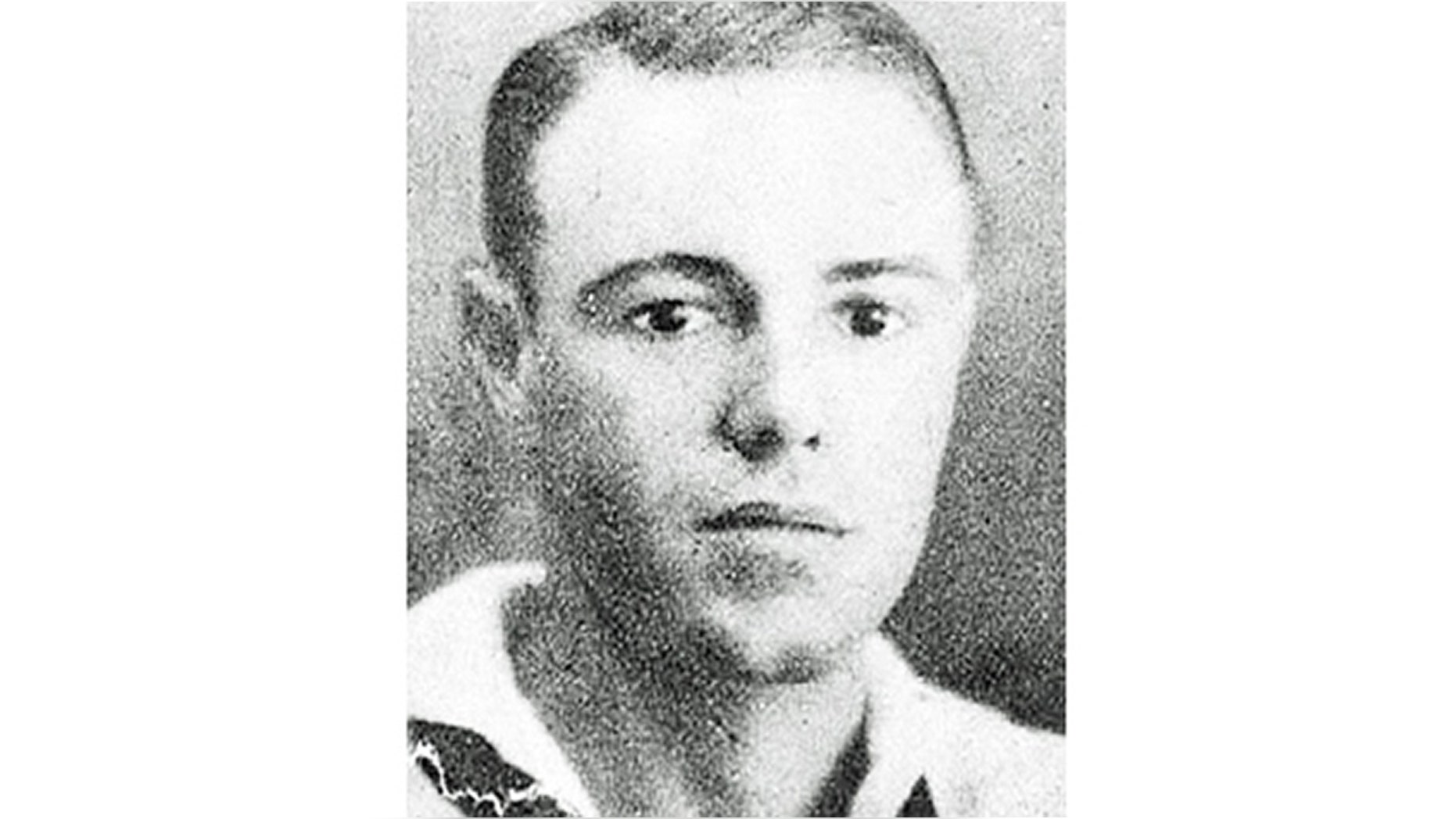 Navy Fire Controlman 1st Class Edward J. Shelden, 29, of Indianapolis, was serving aboard the USS Oklahoma when it was struck by enemy fire multiple times on Dec. 7, 1941. (Defense POW/MIA Accounting Agency)