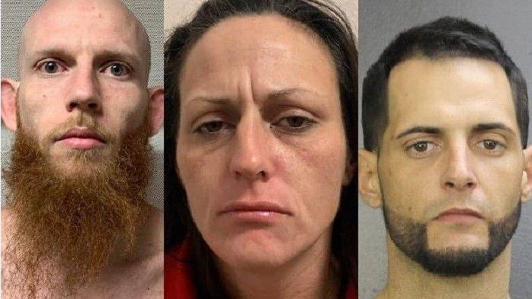 Joshua Reiff, Natalie Williams, and Andres Rafael are facing charges that include kidnapping, armed robbery and aggravated battery in a scheme targeting undocumented immigrants.