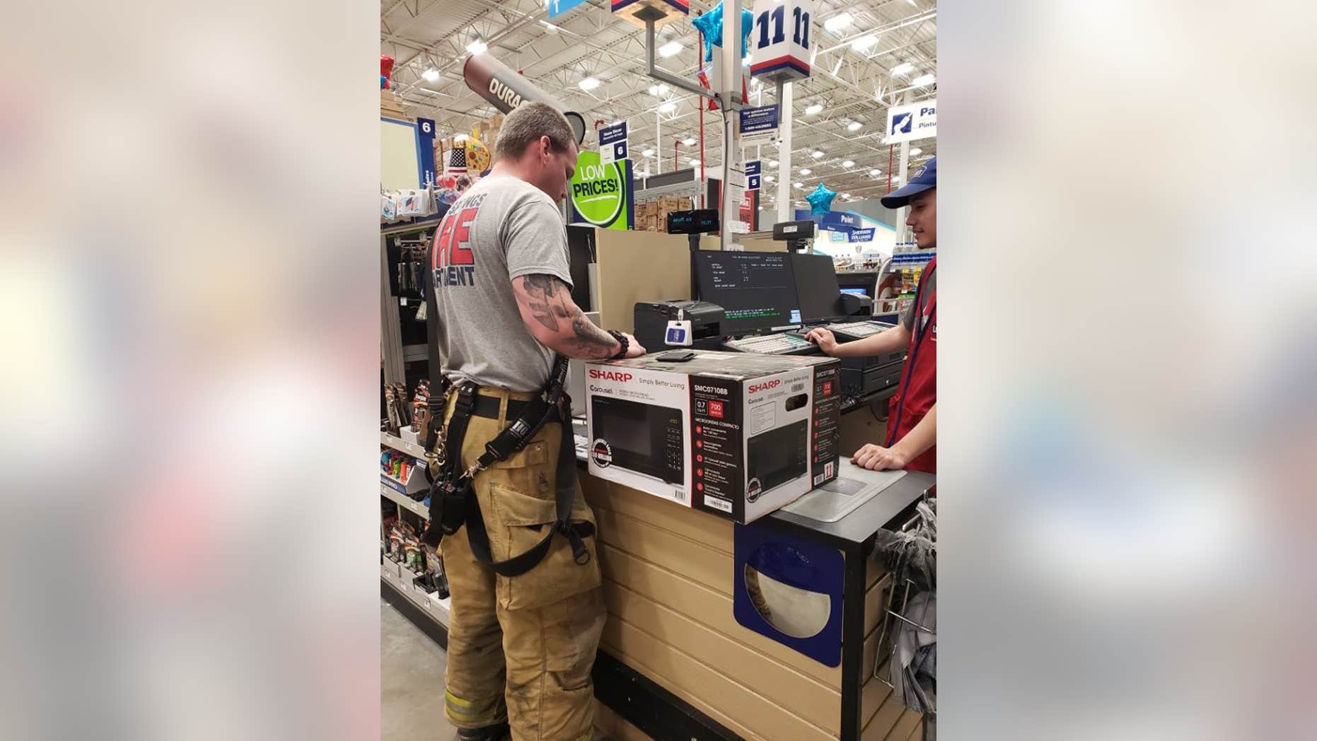 A Florida fire department took to Facebook on Thursday to highlight an act of kindness carried out by some of their firefighters for a “member of ‘The Greatest Generation.’”