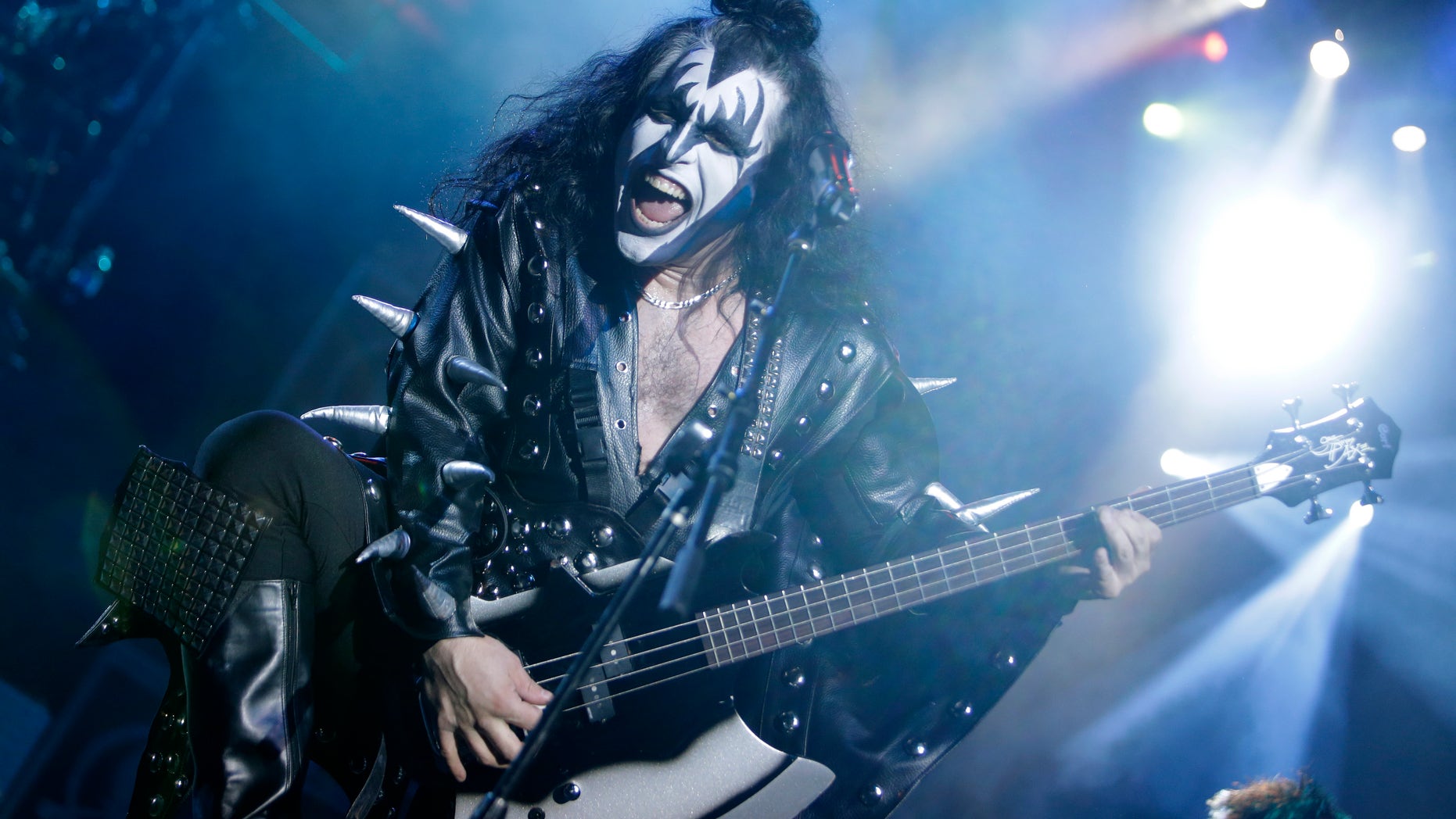 The band Hairball performs during The 2014 Grand Slam Charity Jam at Potawatomi Bingo Casino. At a recent show, one member caught fire.