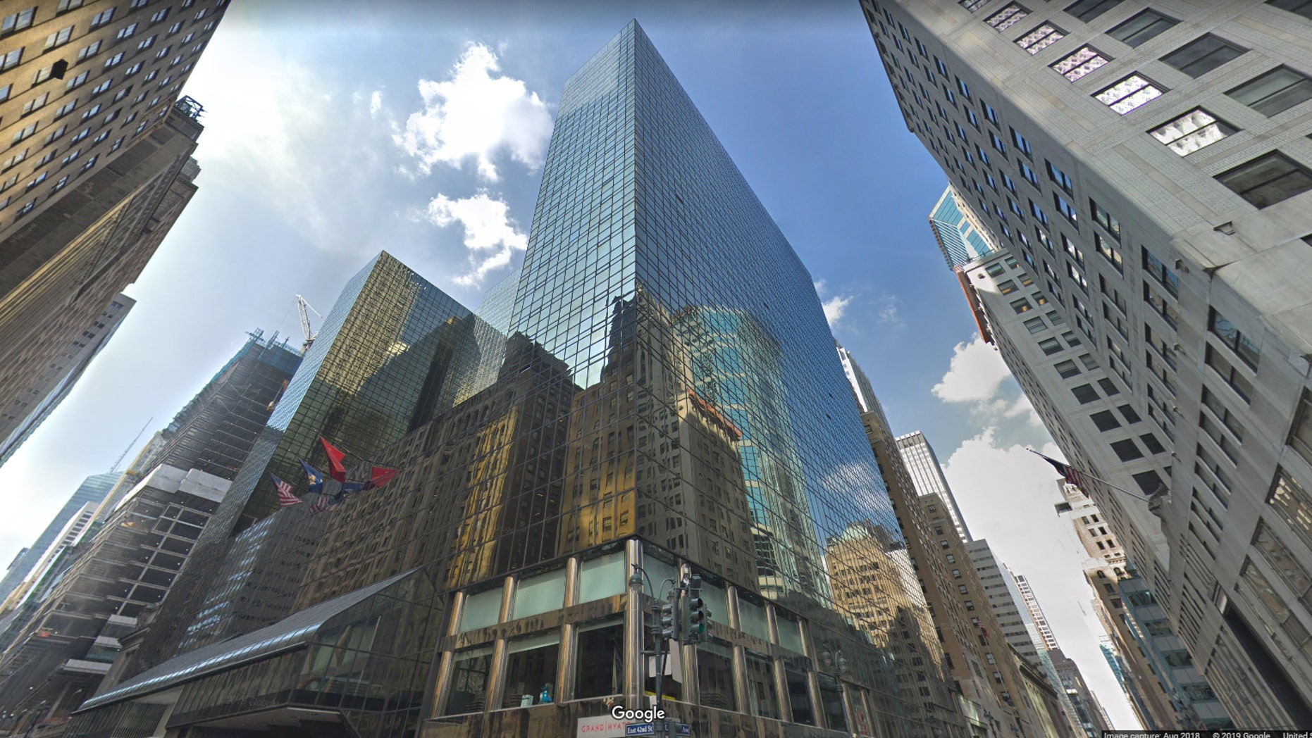 NYC's Grand Hyatt Hotel, Donald Trump's First Major Manhattan ...