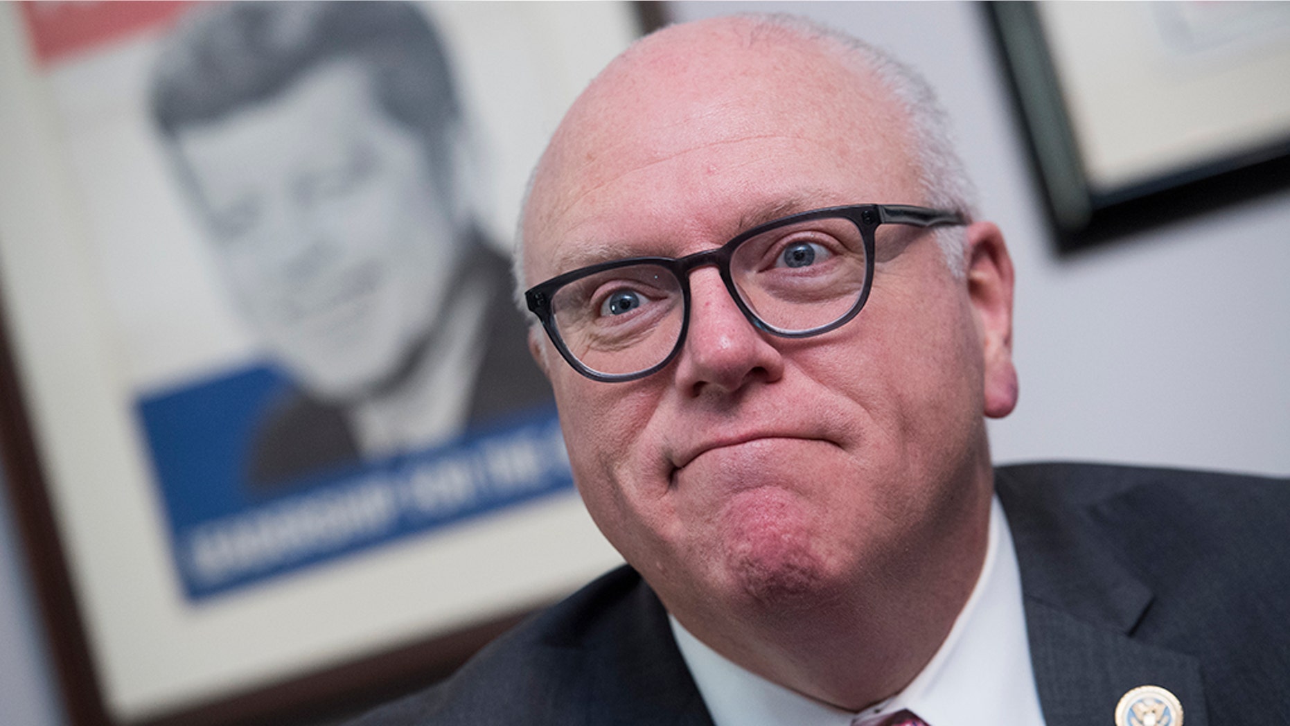 Former Rep. Joe Crowley, D-N.Y., in 2018. Crowley, who lost to Alexandria Ocasio-Cortez in the Democratic House primary last year, is now joining a lobbying firm, it was announced Tuesday.