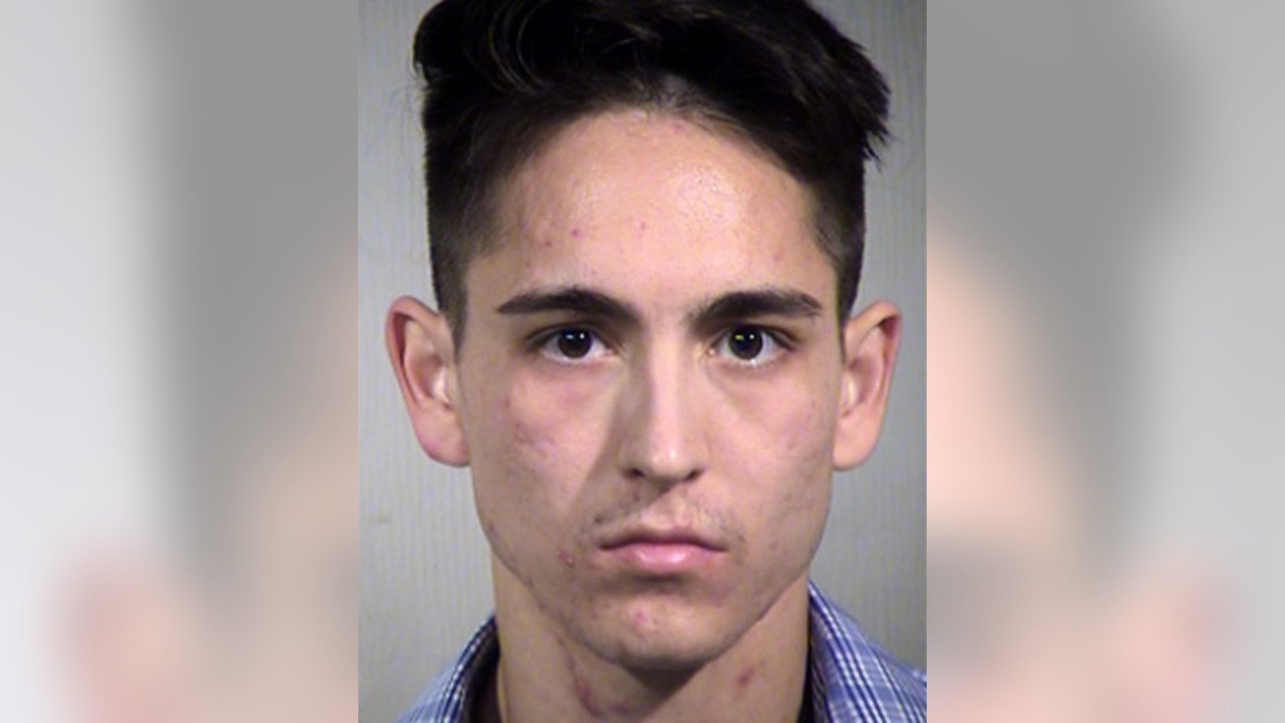 Edward Anthony Lopez Gomez, 25, faces one count of aggravated assault after allegedly biting a victim's ear on Thursday in Phoenix.