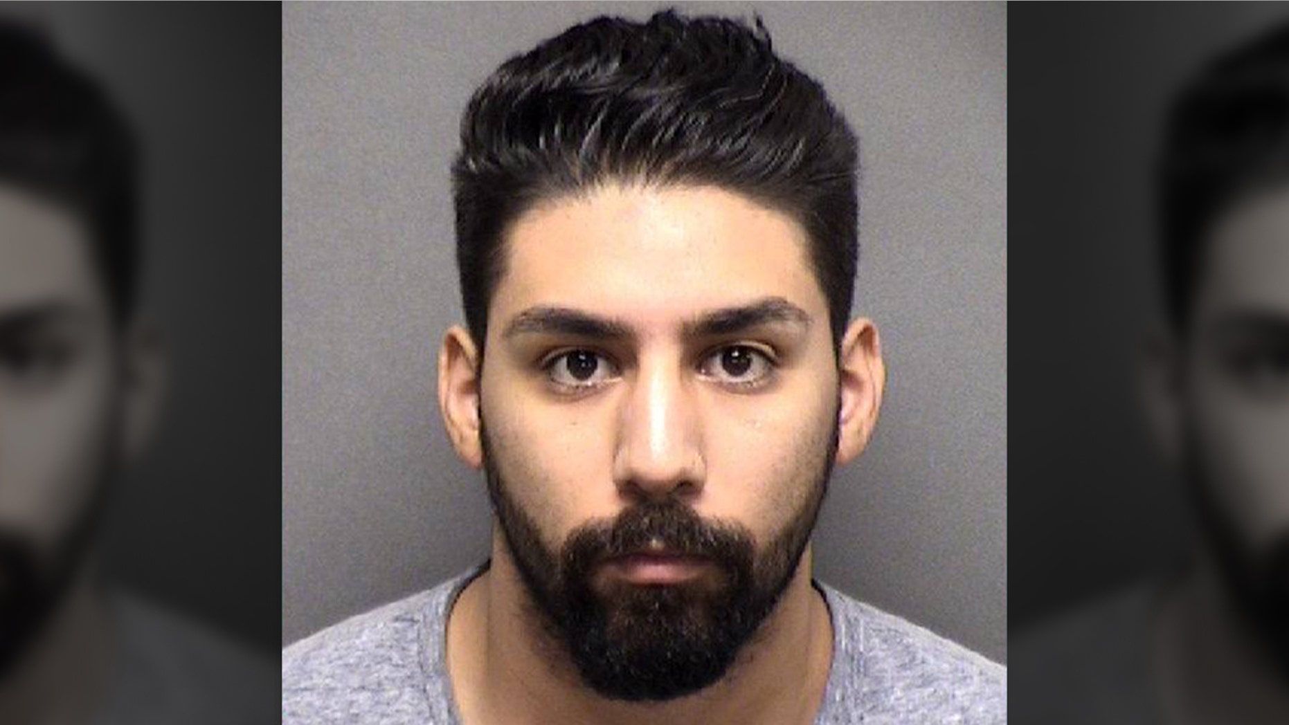 Kenneth Mann, 26, was arrested after he allegedly pistol-whipped his ex-girlfriend for telling his new girlfriend about his criminal history.