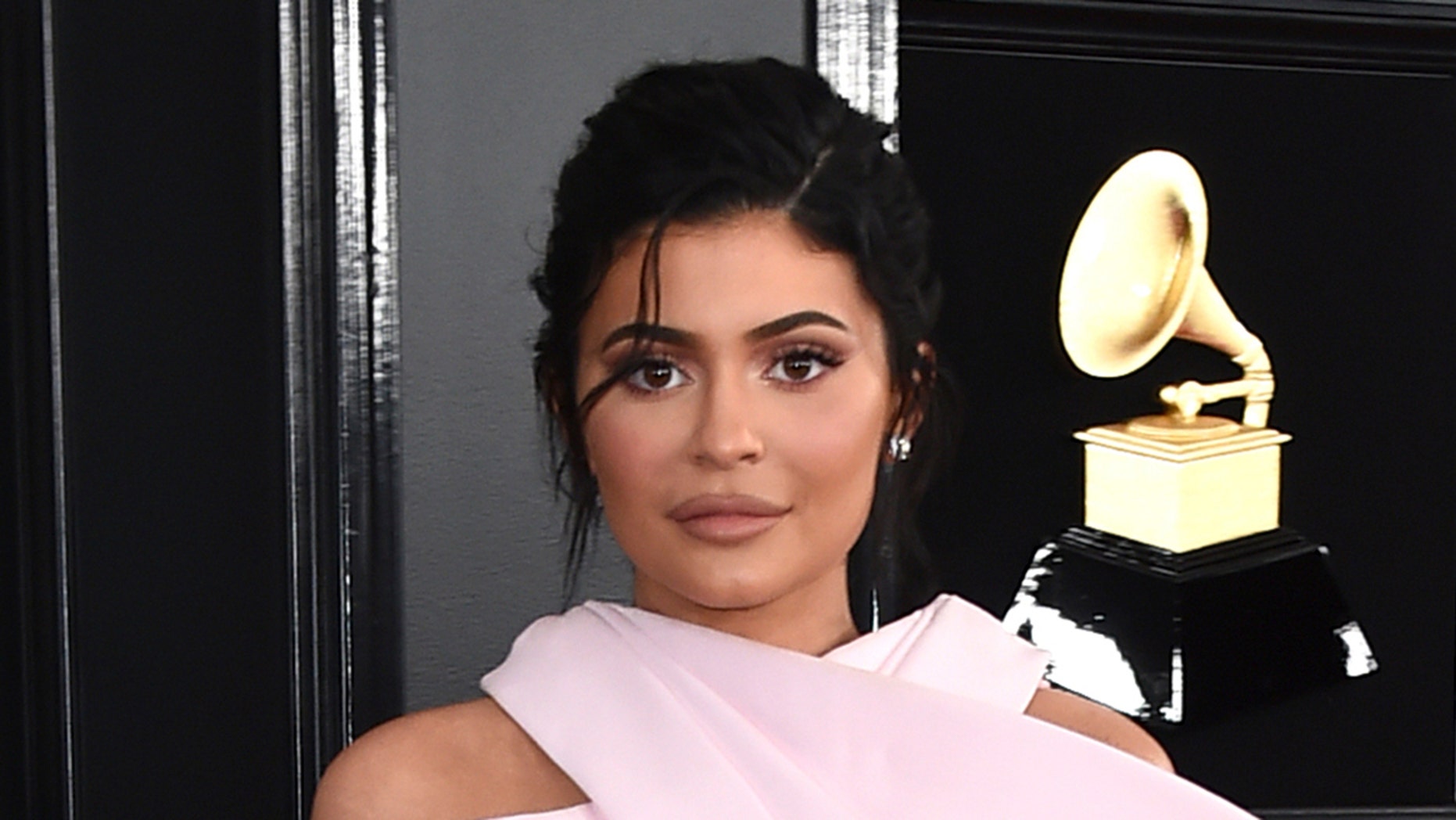 Kylie Jenner arrives at the 61st annual Grammy Awards at the Staples Center on Sunday, Feb. 10, 2019, in Los Angeles.