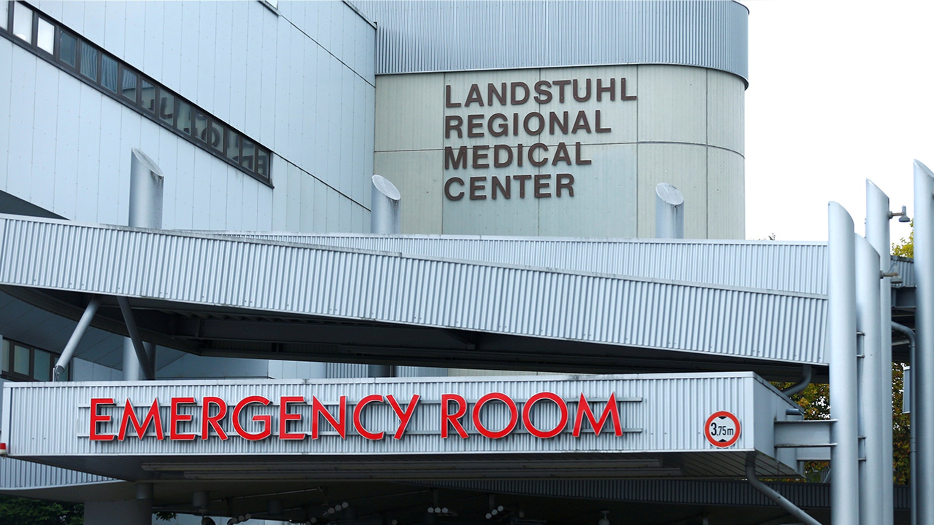 A general view of the Military Regional Medical Center in Landstuhl, Germany