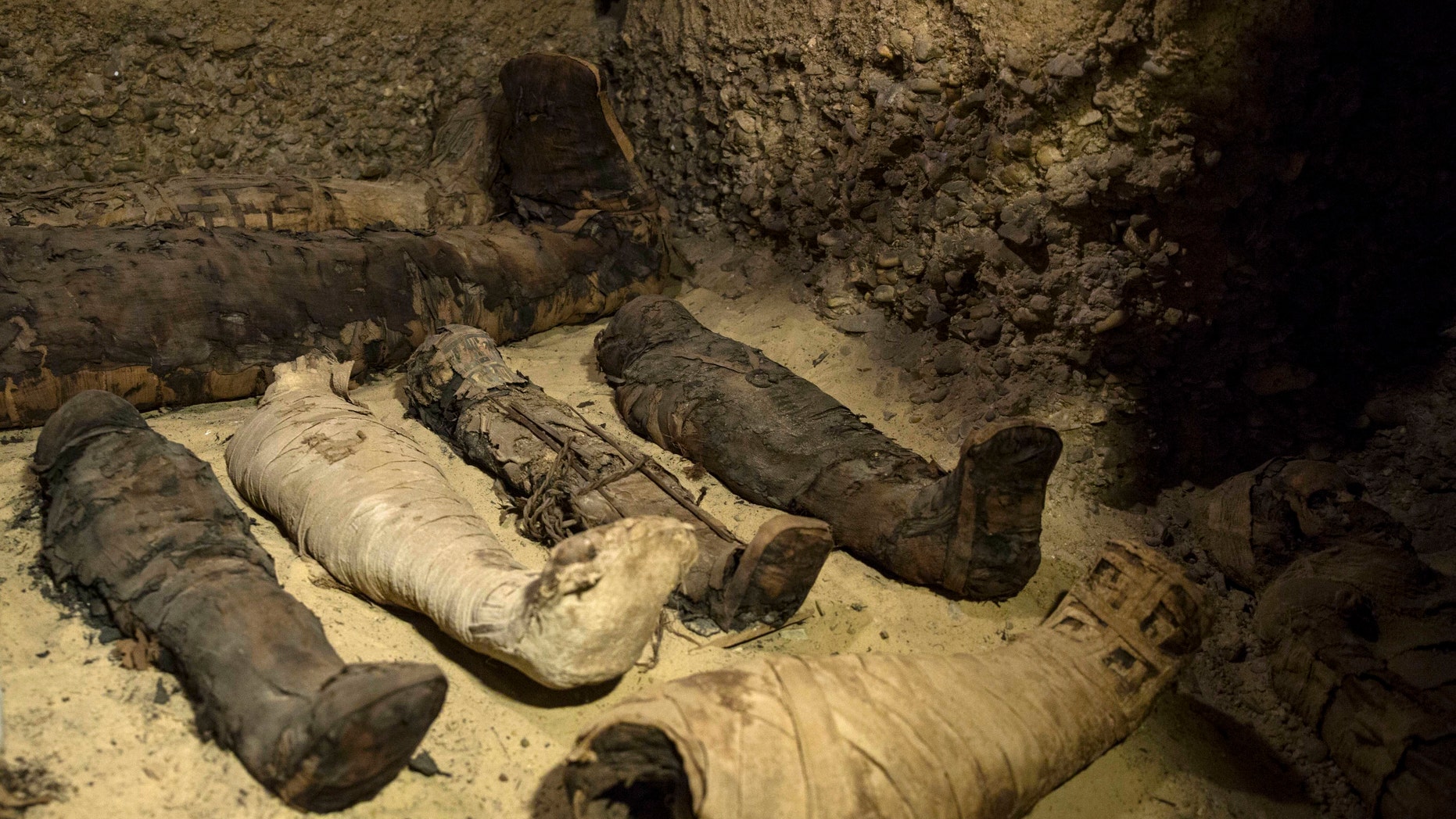 Amazing mummies discovery: Remains of dozens of people, including children, found in Egyptian tombs