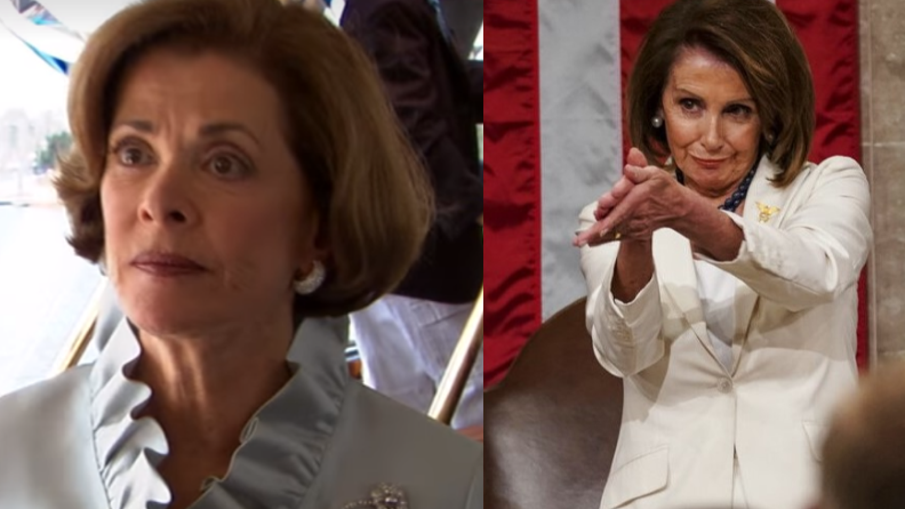 Washington Post columnist Monica Hesse described House Speaker Nancy Pelosi’s clap during President Trump’s State of the Union speech as “Lucille Bluth-like in its contemptuousness.”