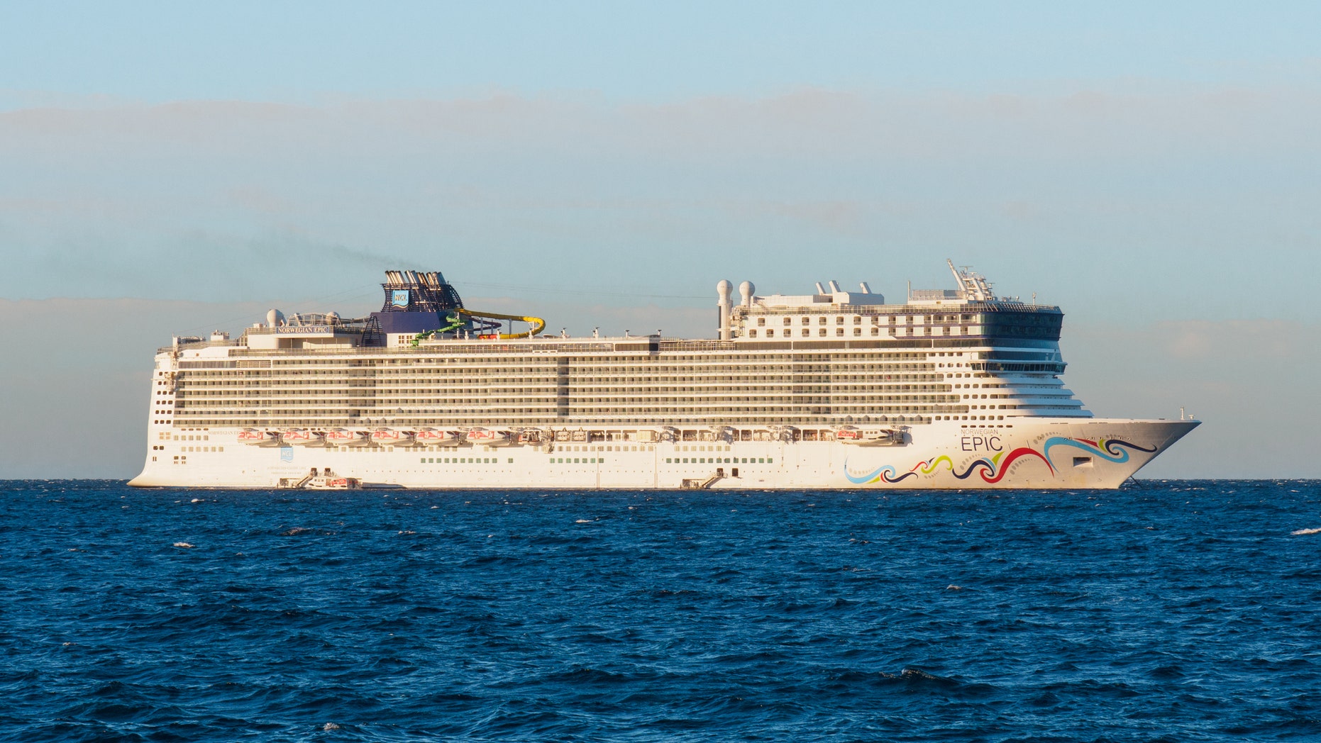 Norwegian Cruise Line says “prevailing winds” caused the collision.