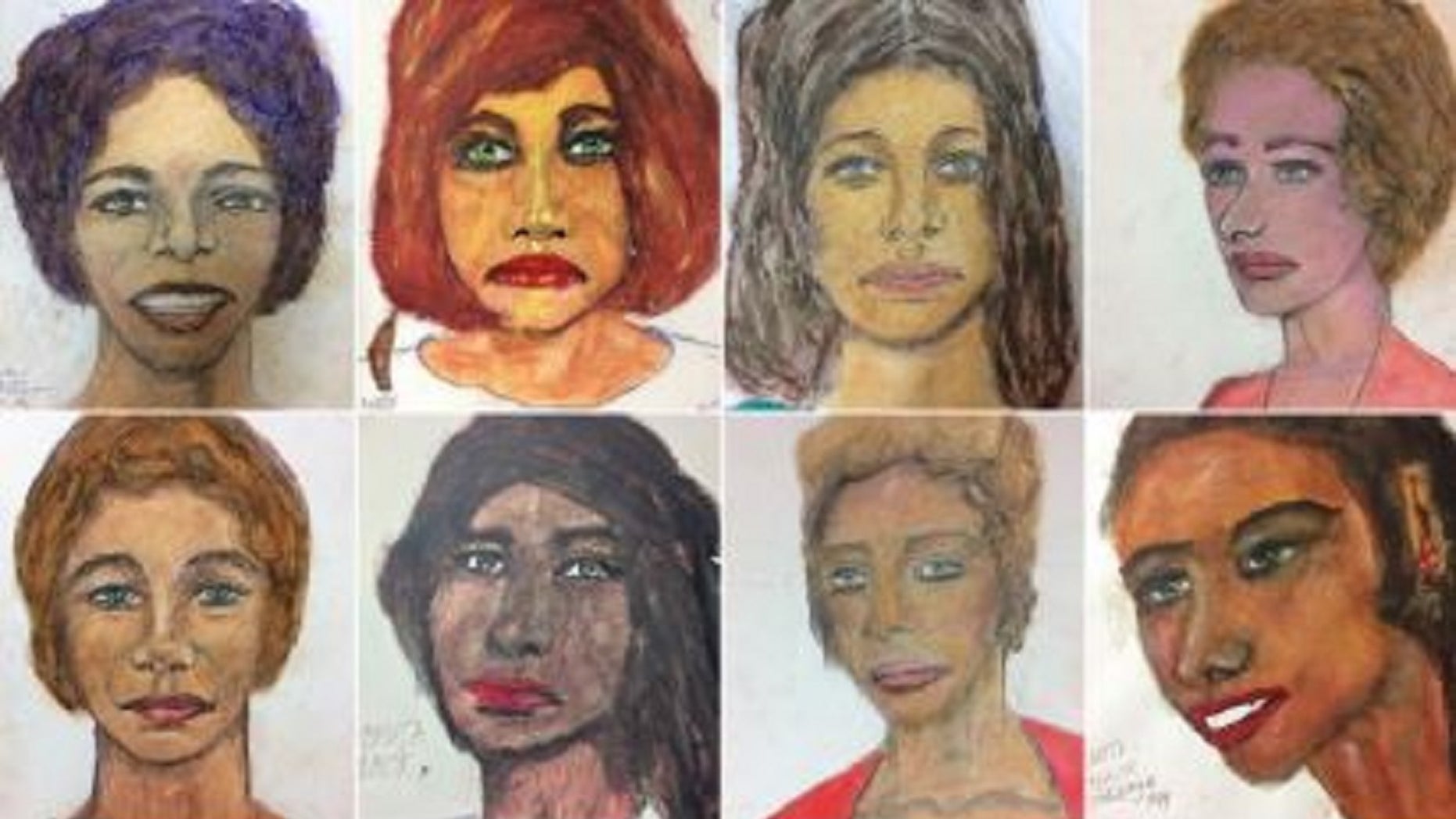 Fbi Wants Help In Identifying Victims From Portraits Drawn By Serial Killer Fox News