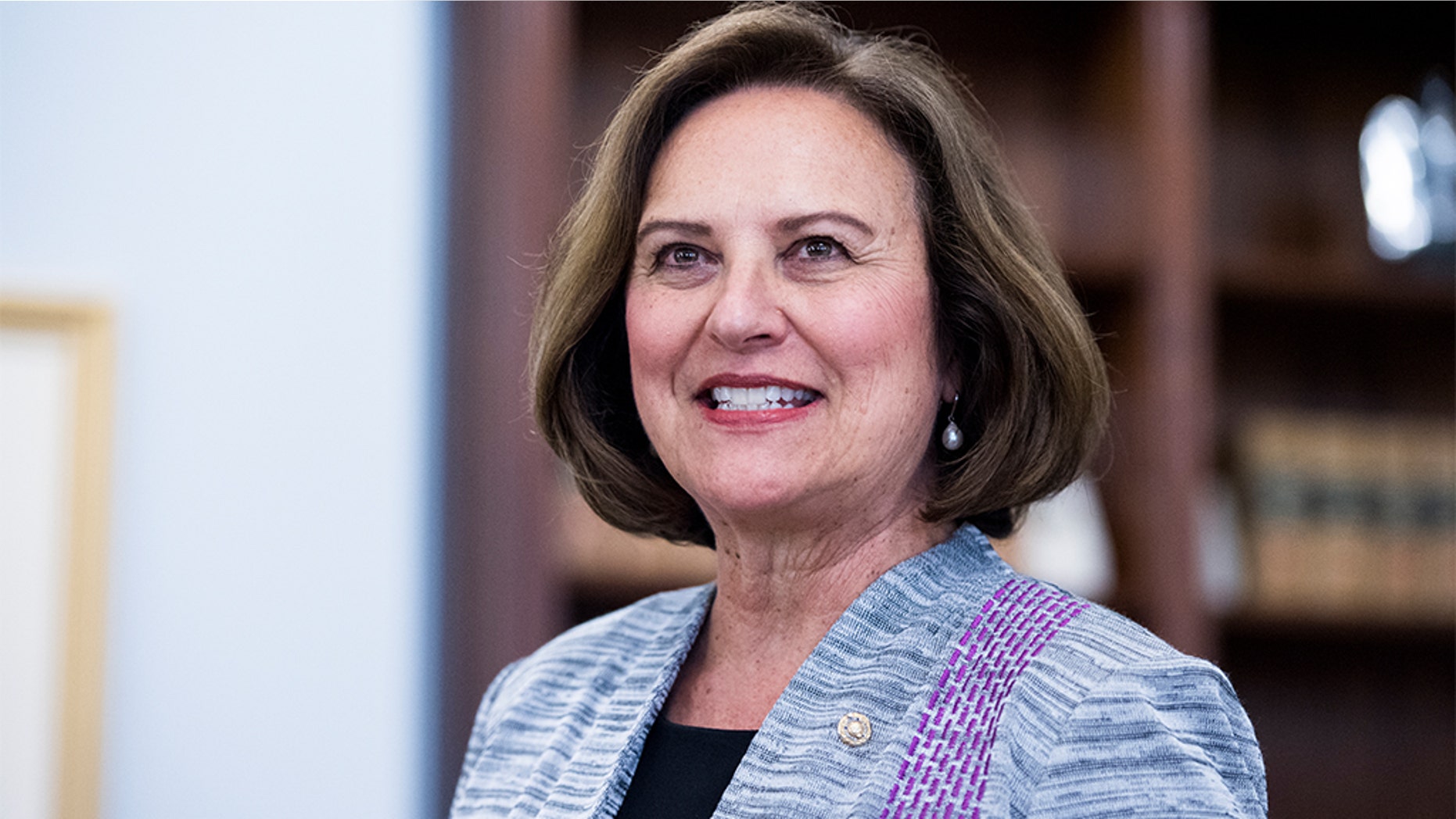 Sen. Deb Fischer, R-Neb., is set to read George Washington’s Farewell Address aloud on the floor when the Senate returns to session next Monday afternoon. (Bill Clark/CQ Roll Call)