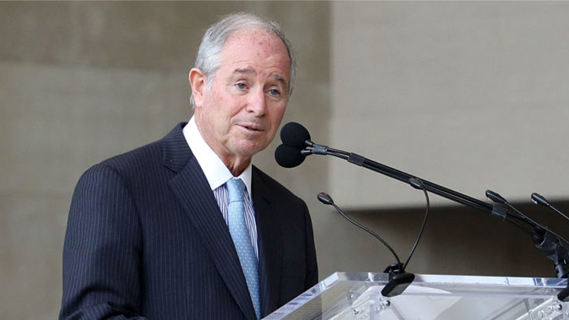 NEW YORK, NY - Stephen A. Schwarzman