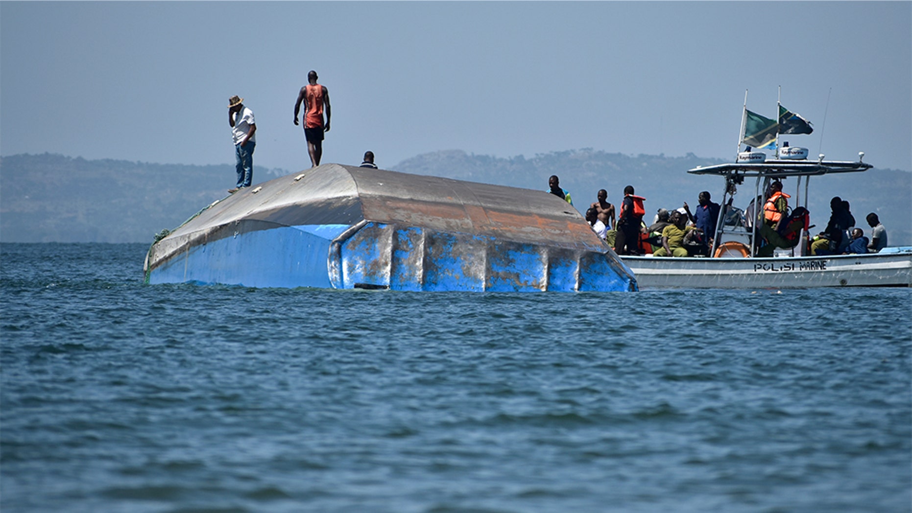 A man who survived a shipwreck in Africa last fall is remembering the mental strength it took to stay alive. (AP Photo/Andrew Kasuku, File)